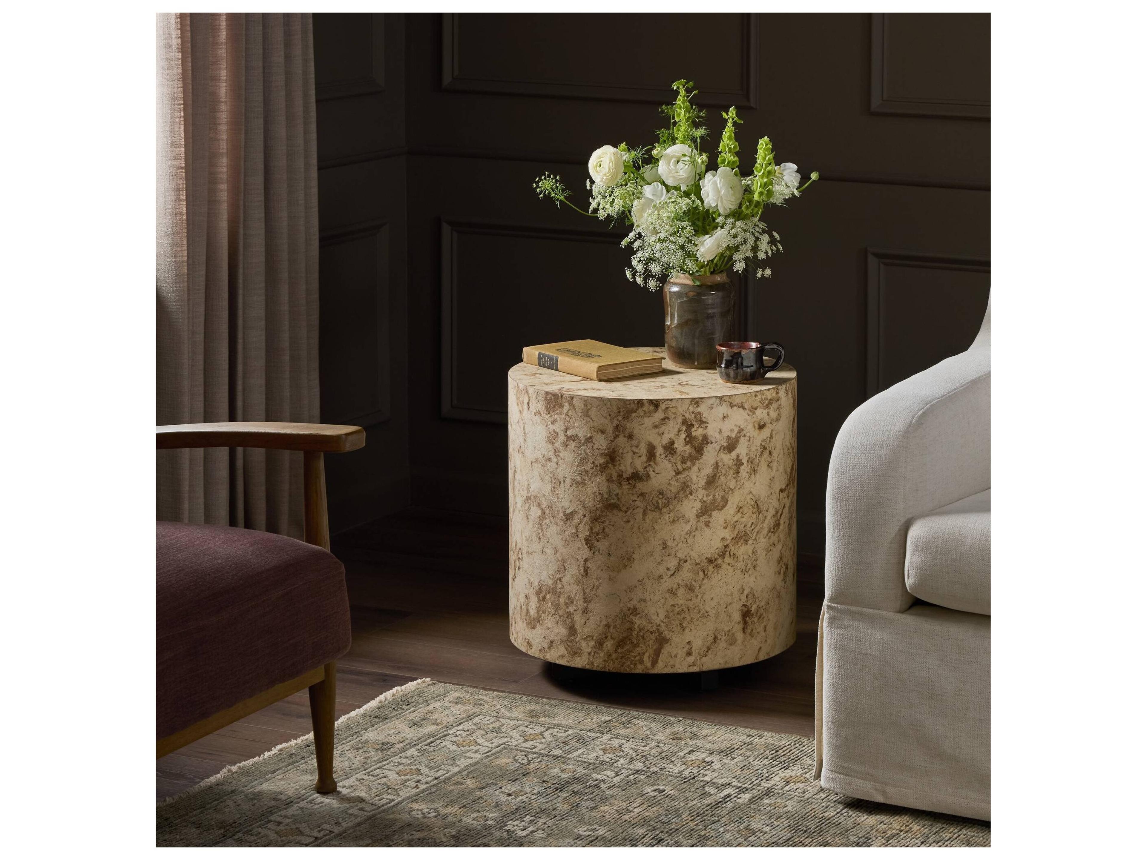 Four Hands Wesson Round End Table