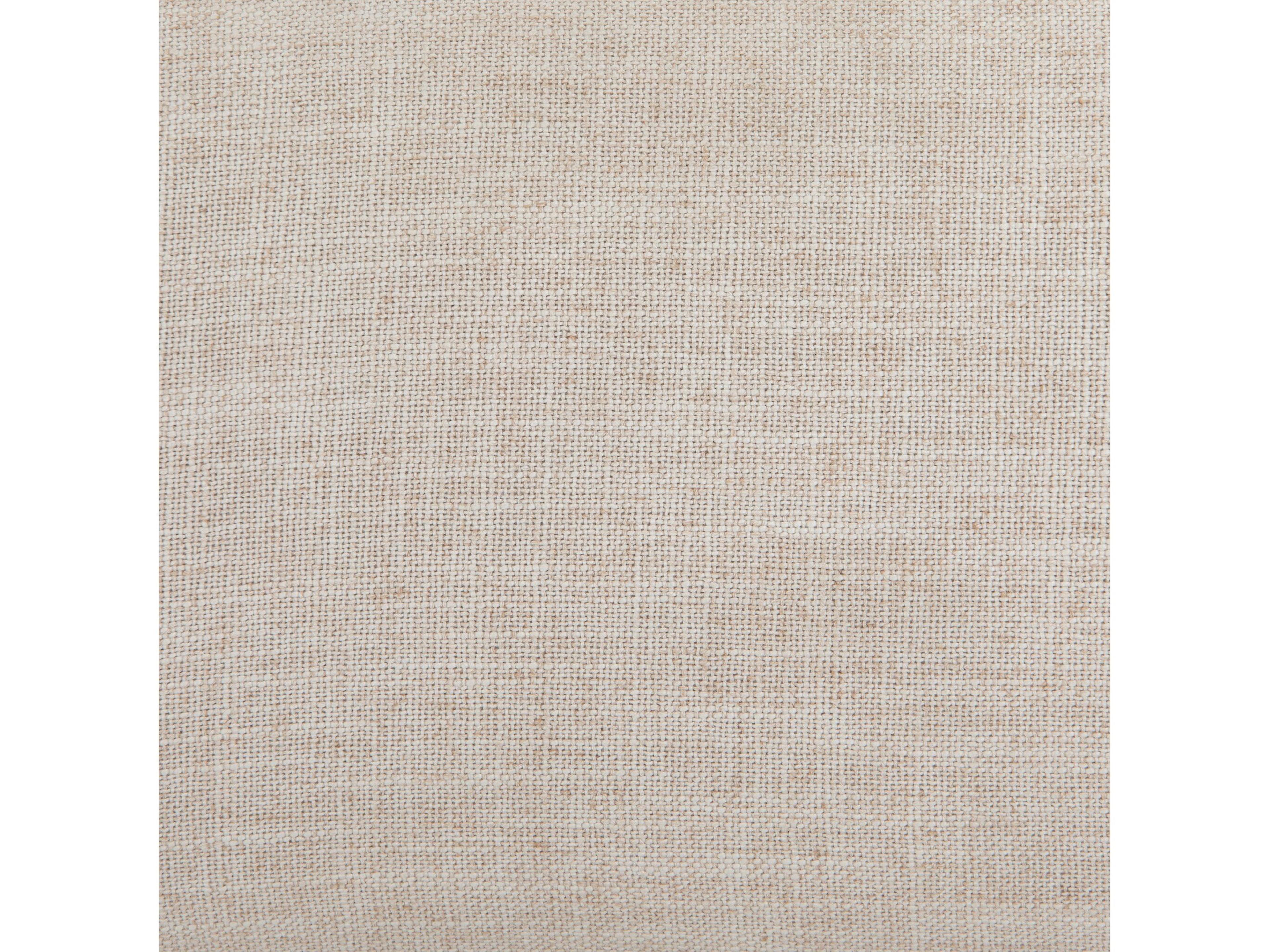 Four Hands Berman Orville Parrawood Beige Upholstered Side Dining Chair