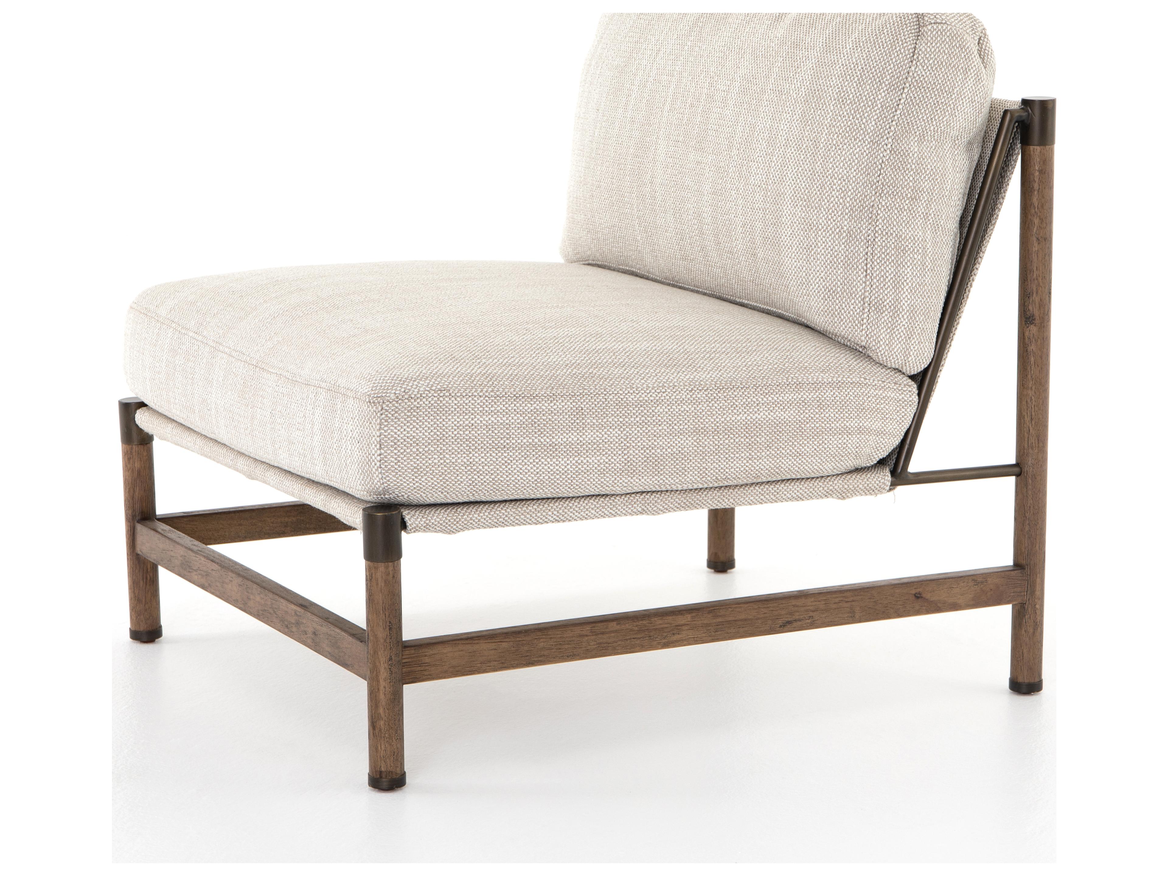 Four Hands Belfast Memphis Beige Fabric Accent Chair