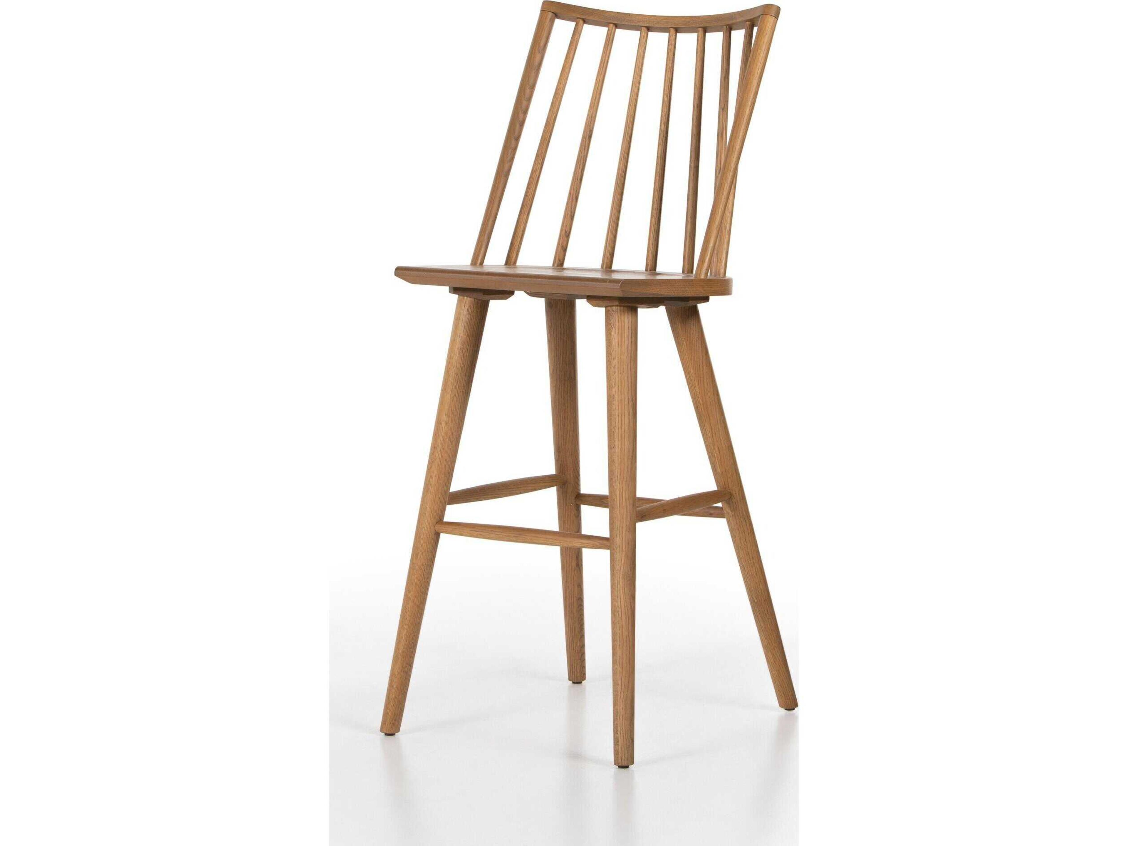 Wallis Lewis Sandy Oak  Wood Windsor Stool