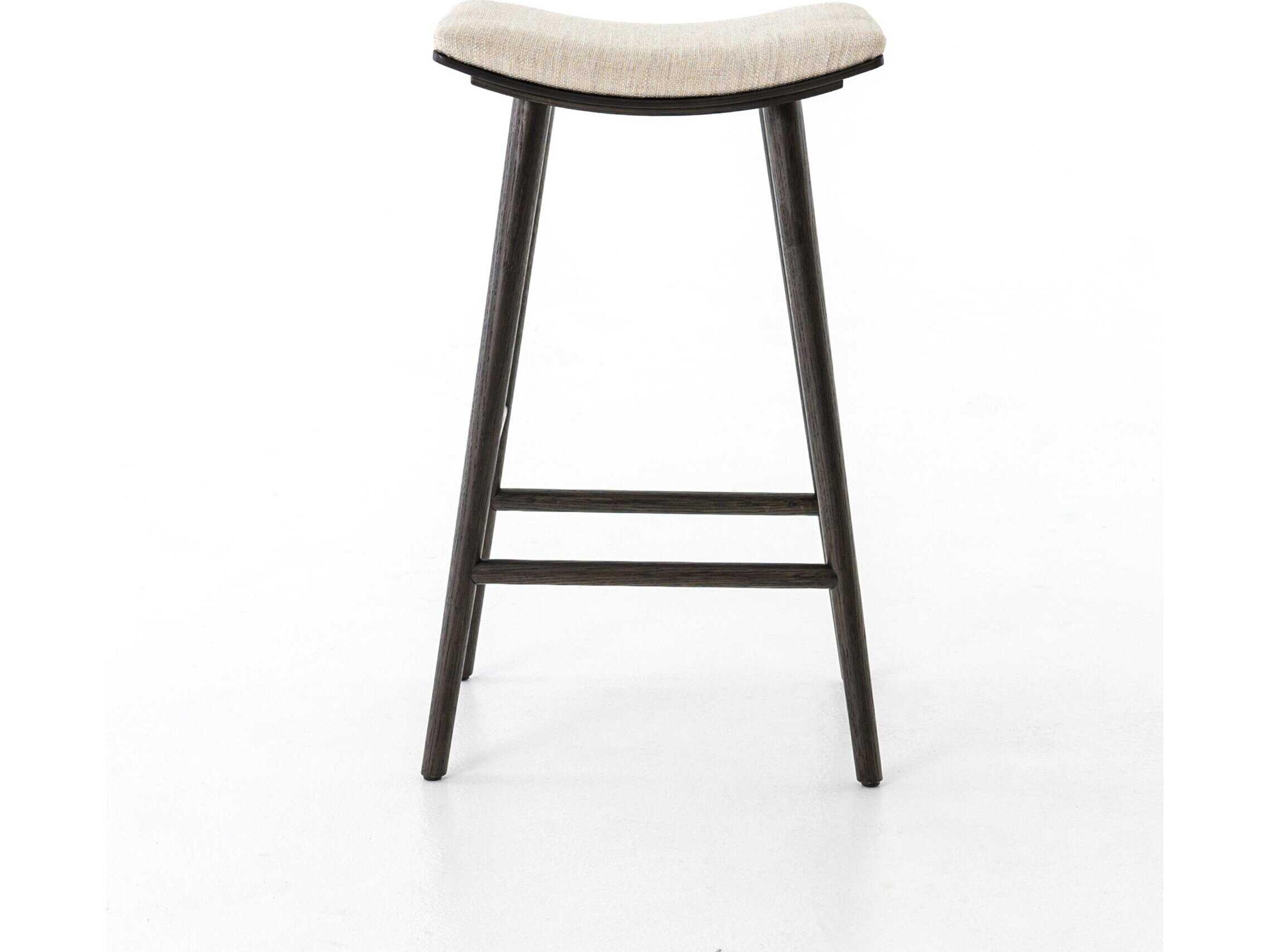 Four Hands Wallis Union Essence Natural Upholstered Bar Stool