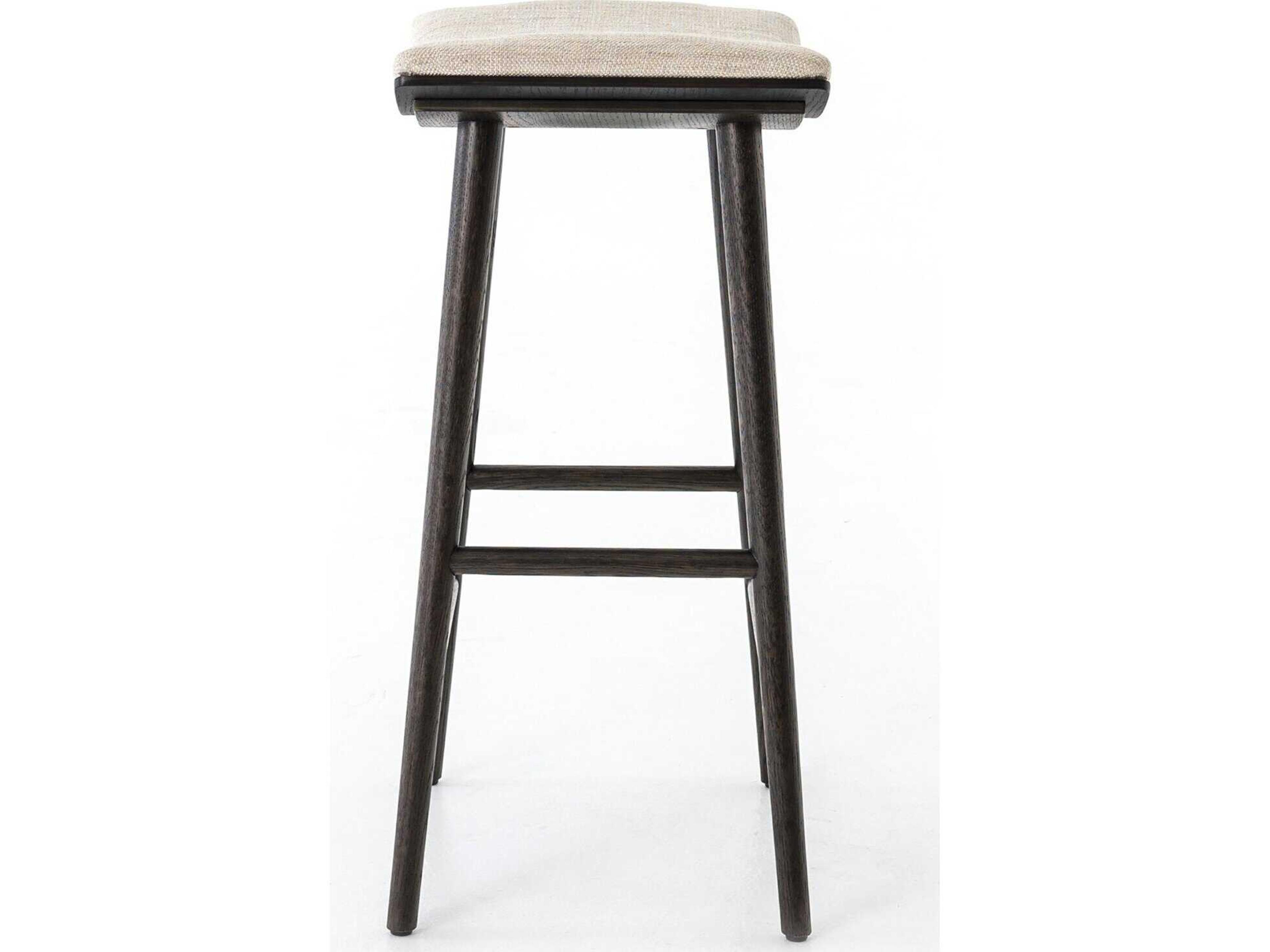 Four Hands Wallis Union Essence Natural Upholstered Bar Stool