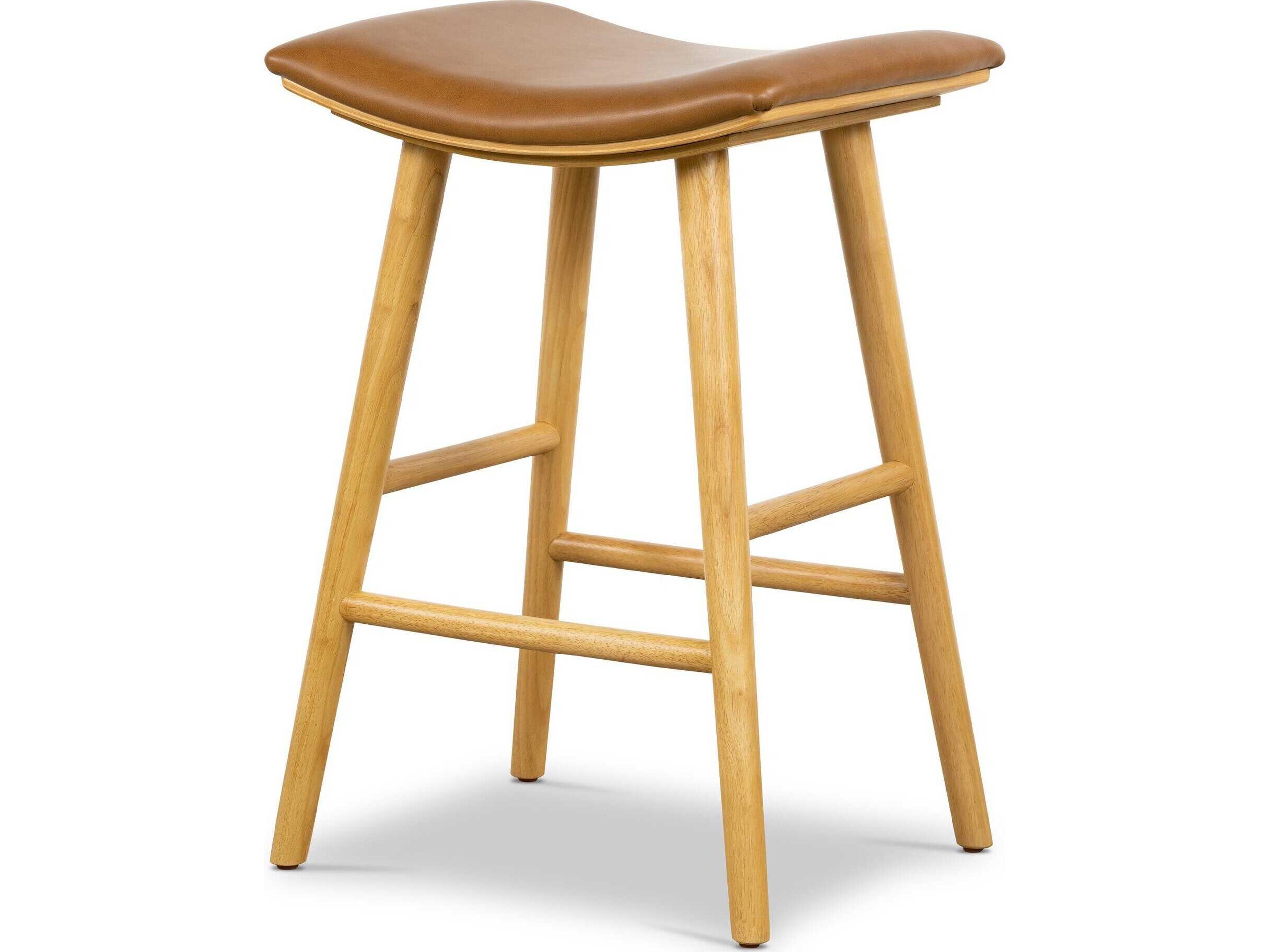Wallis Union Sierra Butterscotch Upholstered Counter Stool