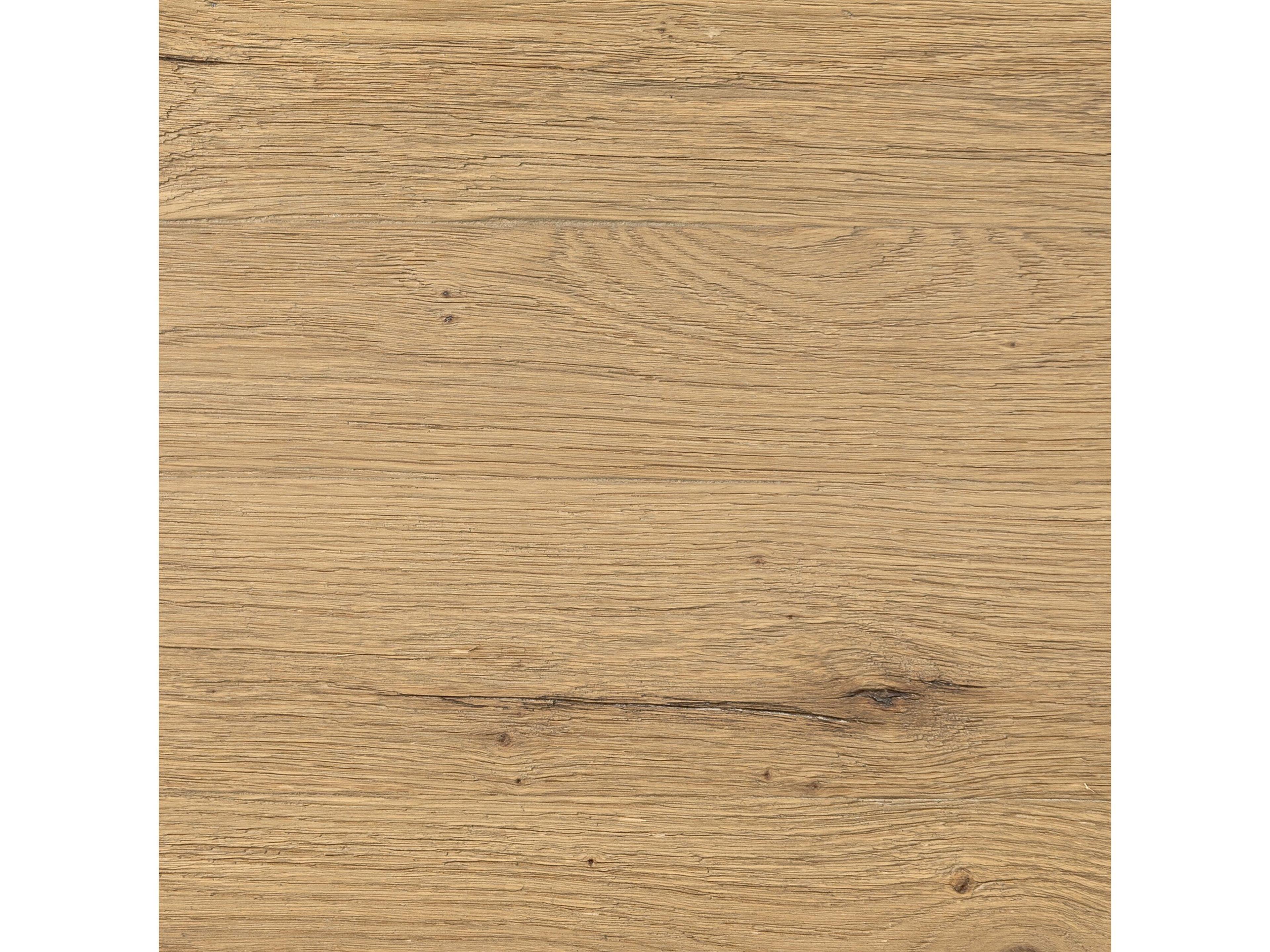 Four Hands Haiden Matthes Worn Oak Veneer Rectangular Oak Wood Console Table