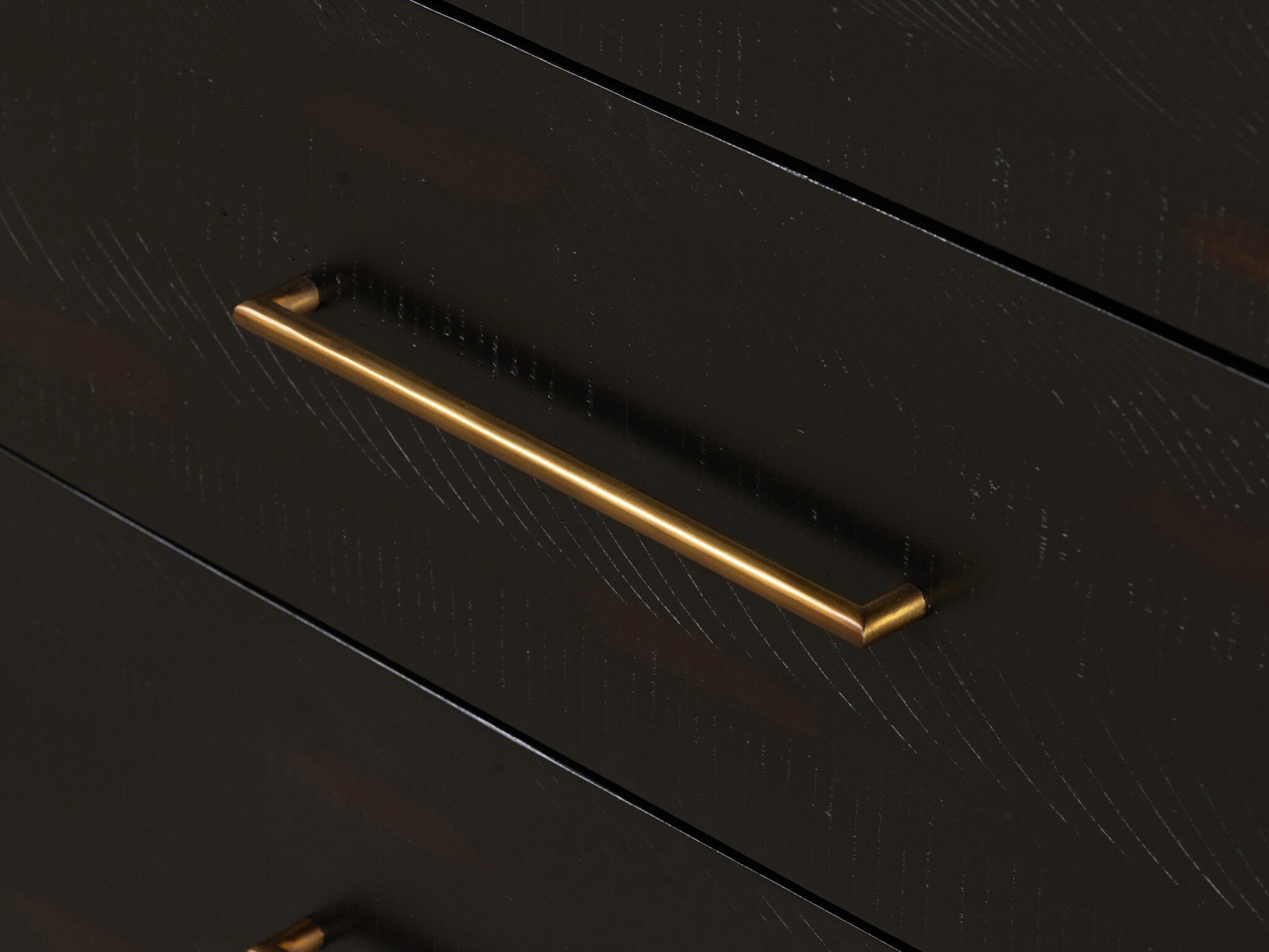 Four Hands Hadley Suki Burnished Black 9 Drawer Dresser