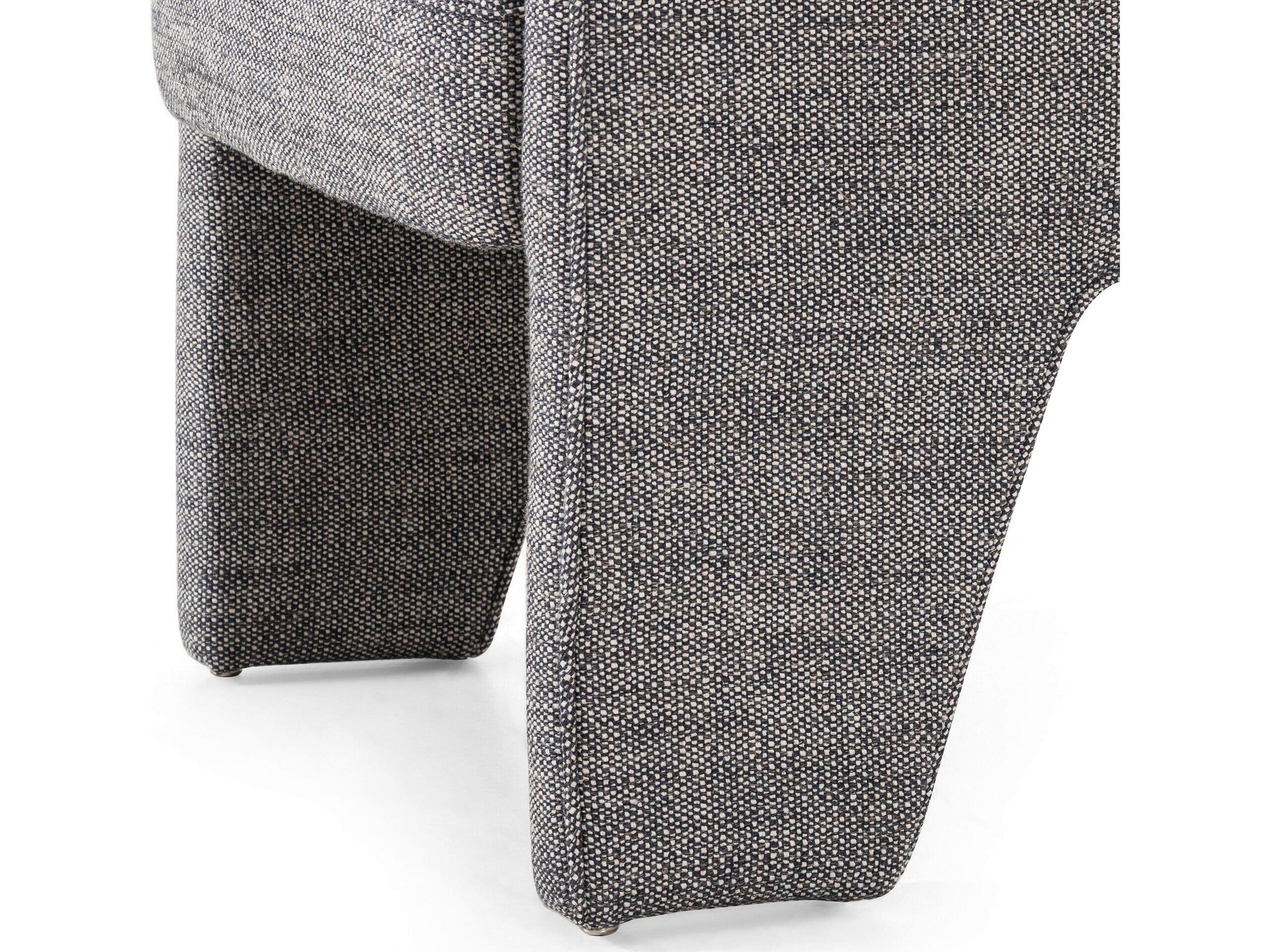 Four Hands Grayson Gray Upholstered Arm Dining Chair