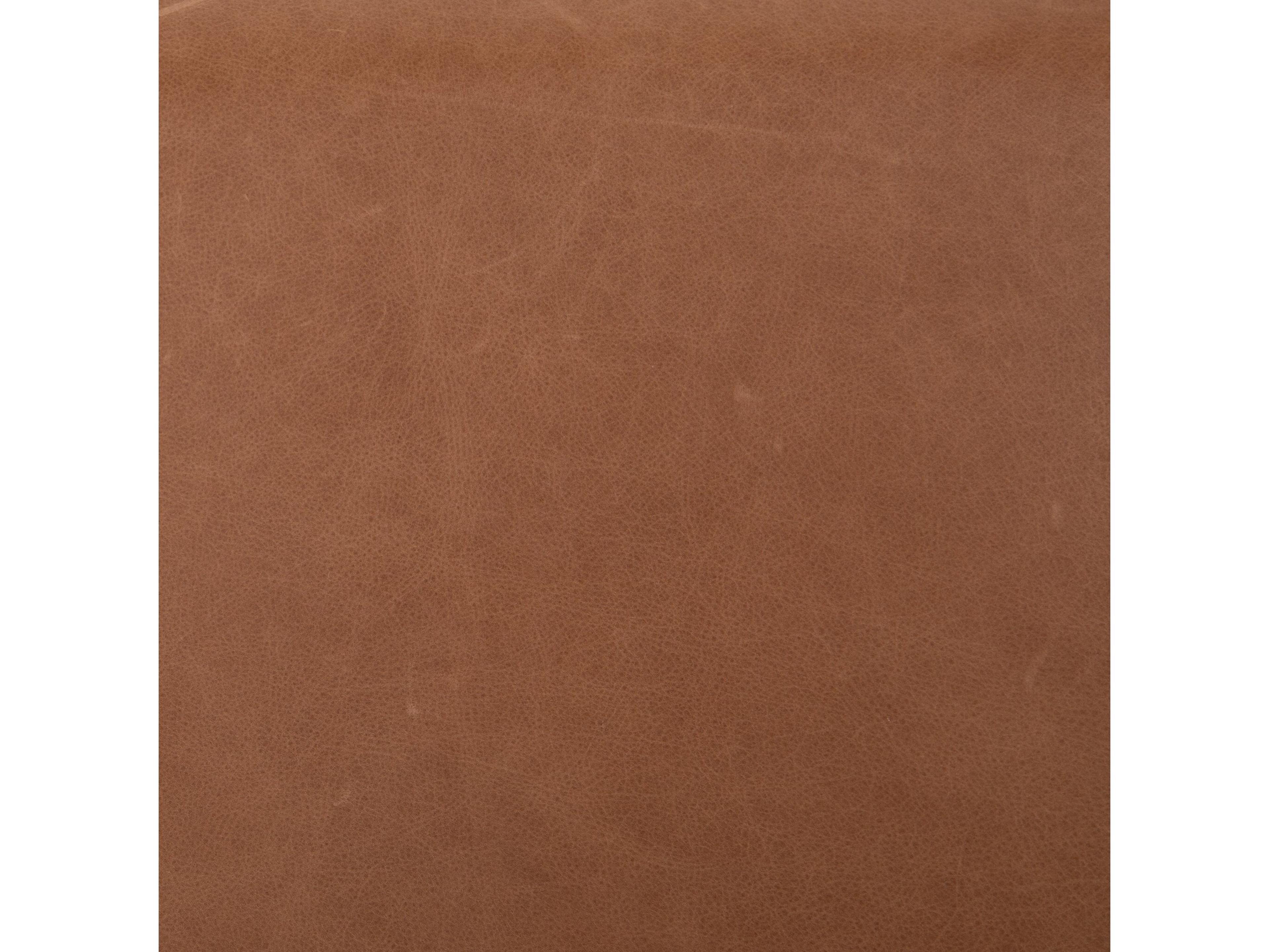 Four Hands Filmore Rosedale Yucca Oak Chaps Sand Gunmetal Brown Wood Leather King Panel Bed