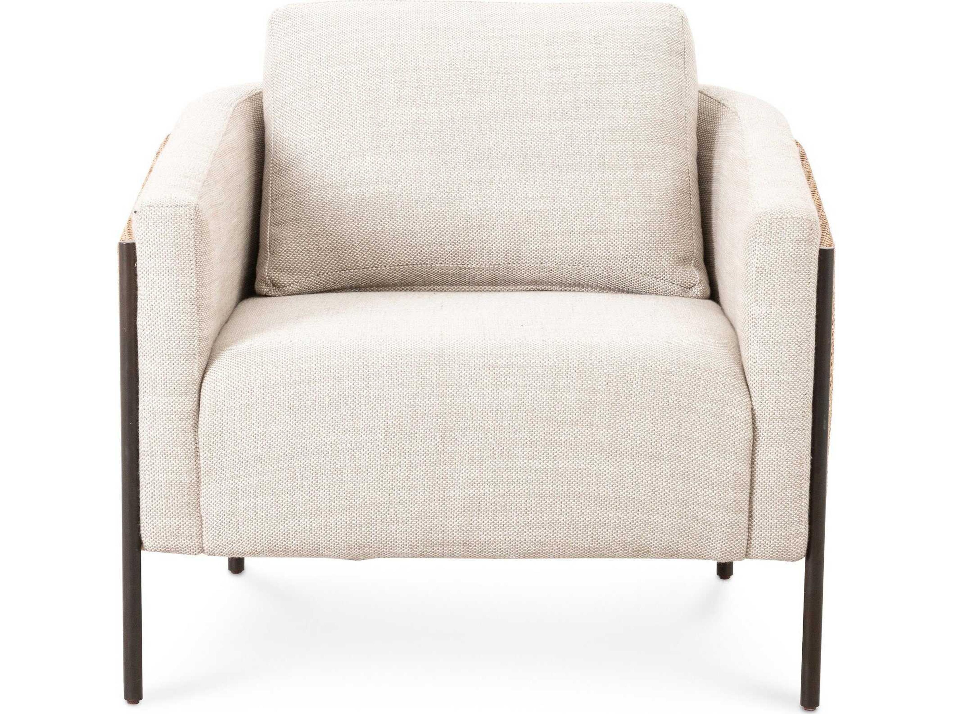 Four Hands Kensington Jayda Beige Fabric Accent Chair