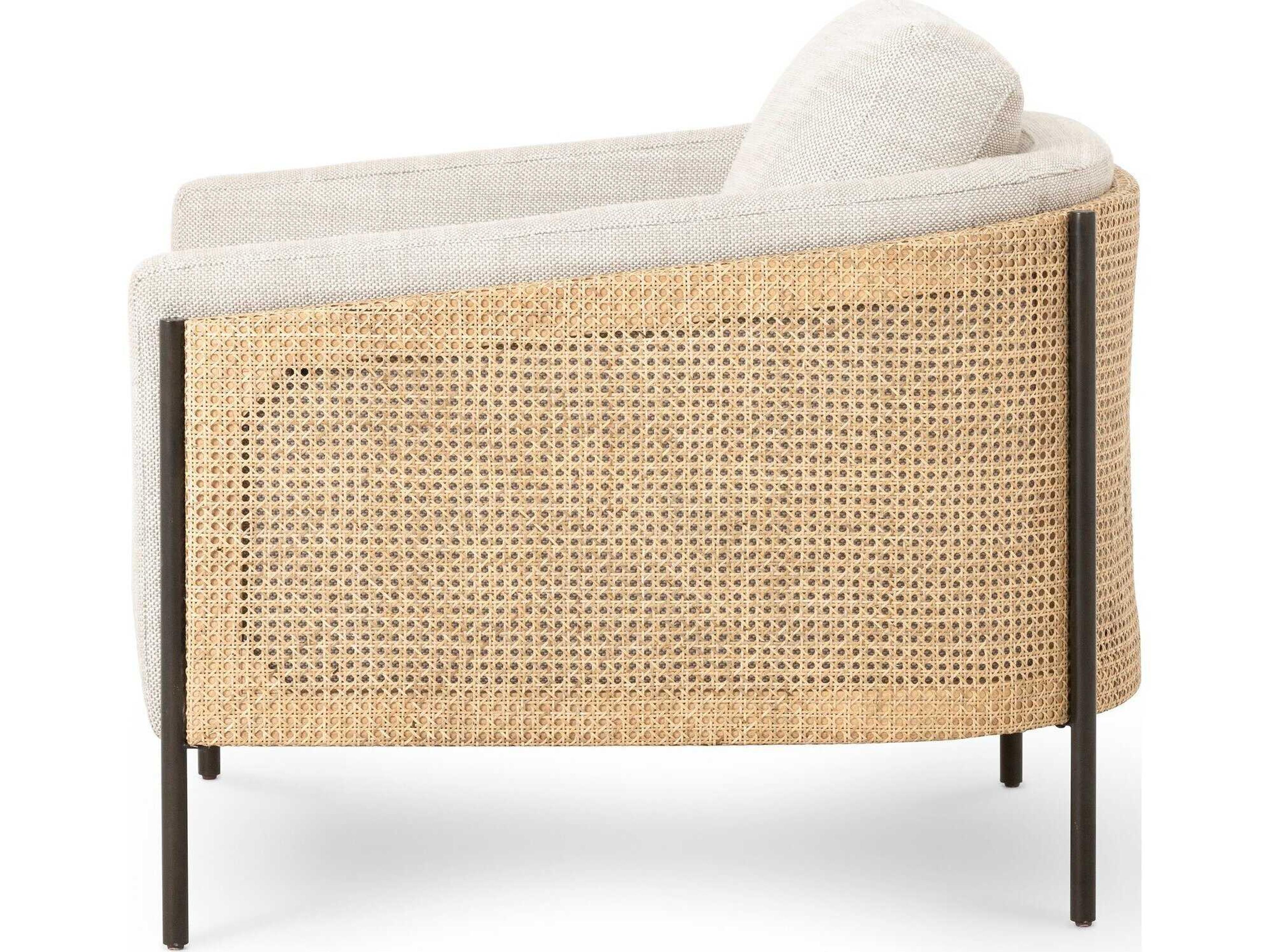 Four Hands Kensington Jayda Beige Fabric Accent Chair