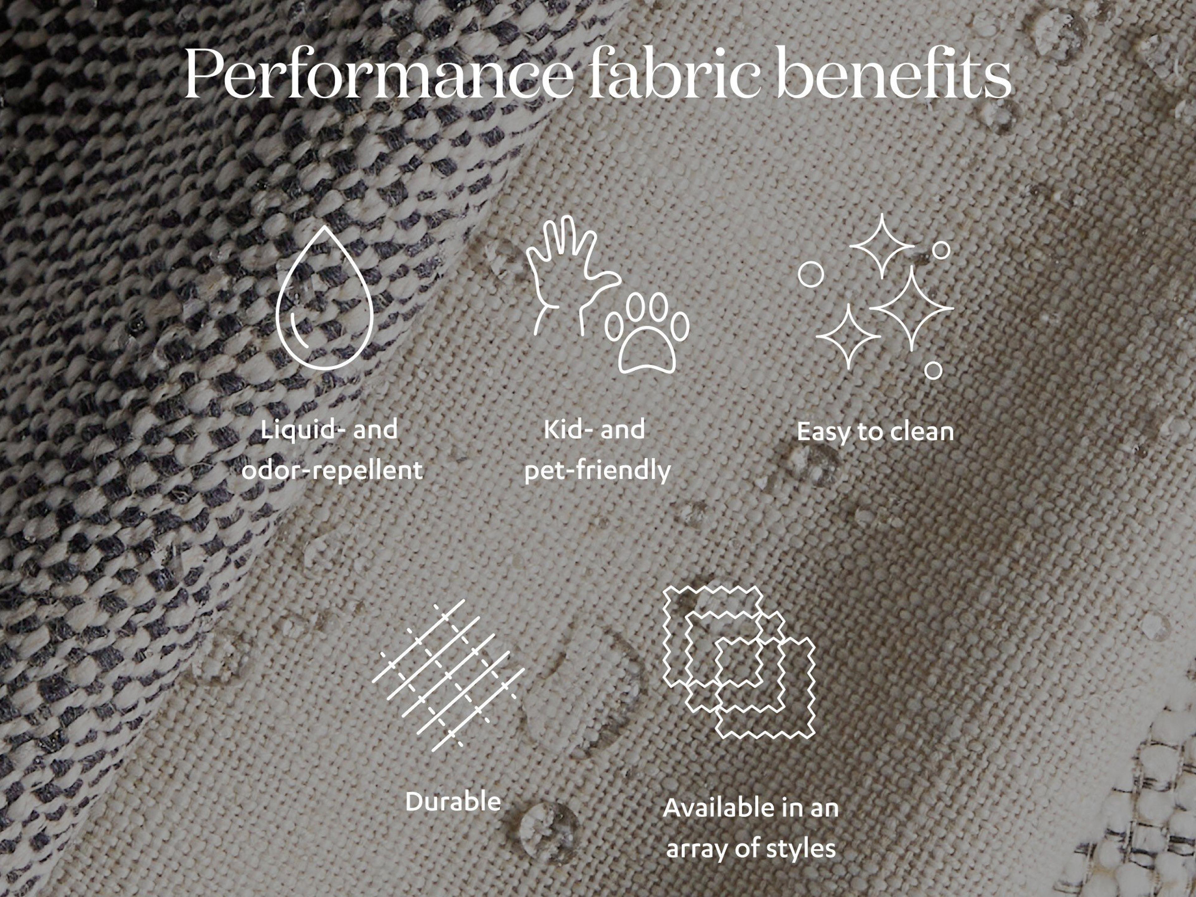 Four Hands Grayson Gray Upholstered Accent Bench