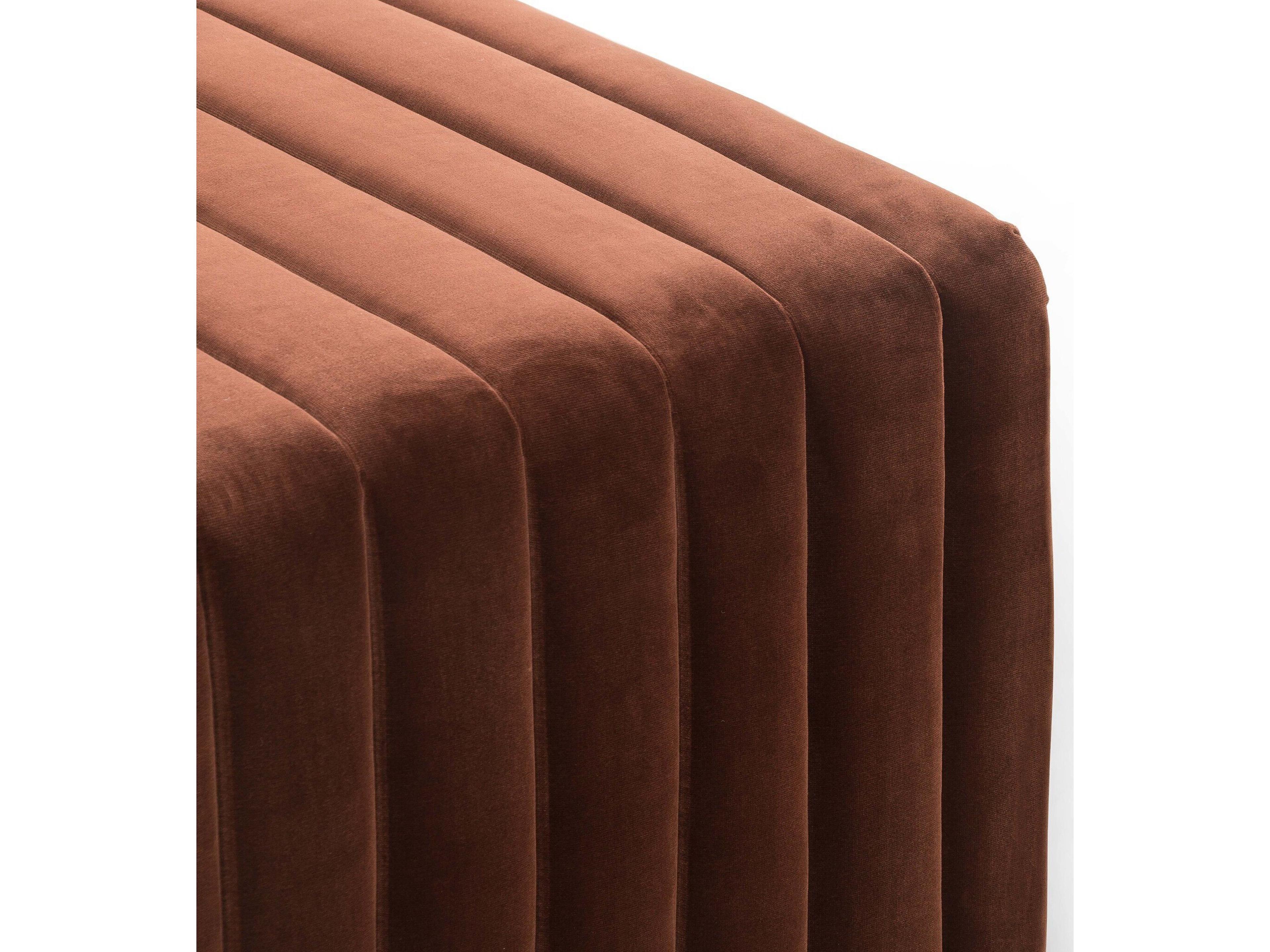 Luxecor Globetrotter Augustine 21" Upholstered Ottoman