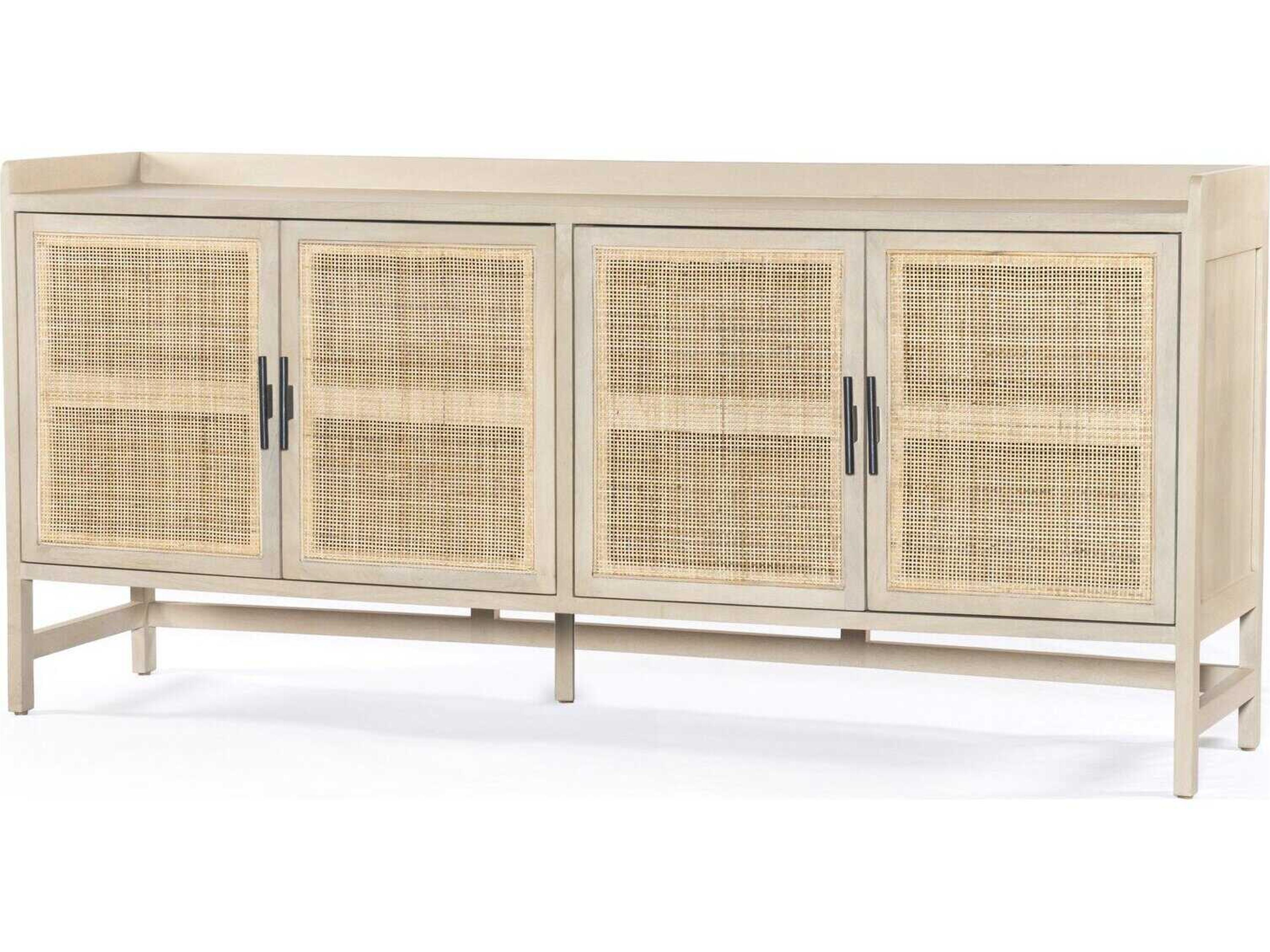 Caprice Leighton Sideboard Natural Mango and Cane