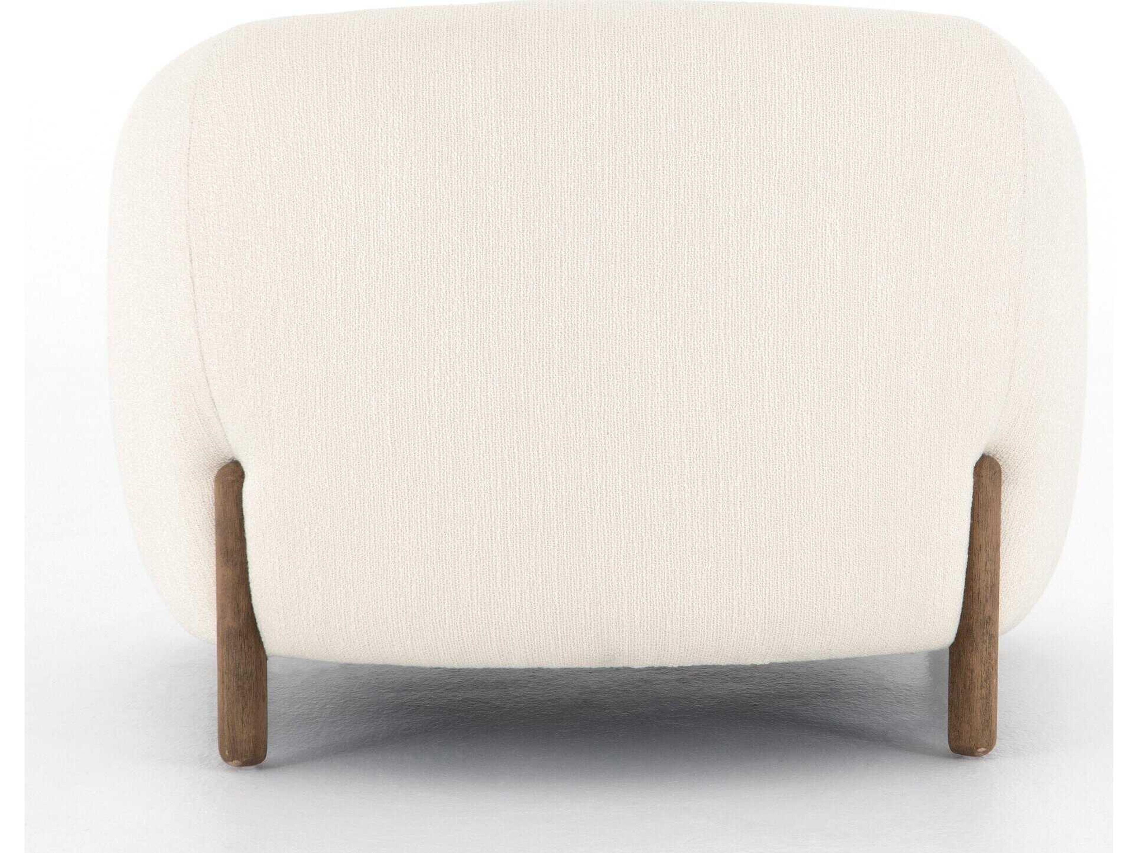 Four Hands Caswell Lyla White Fabric Accent Chair