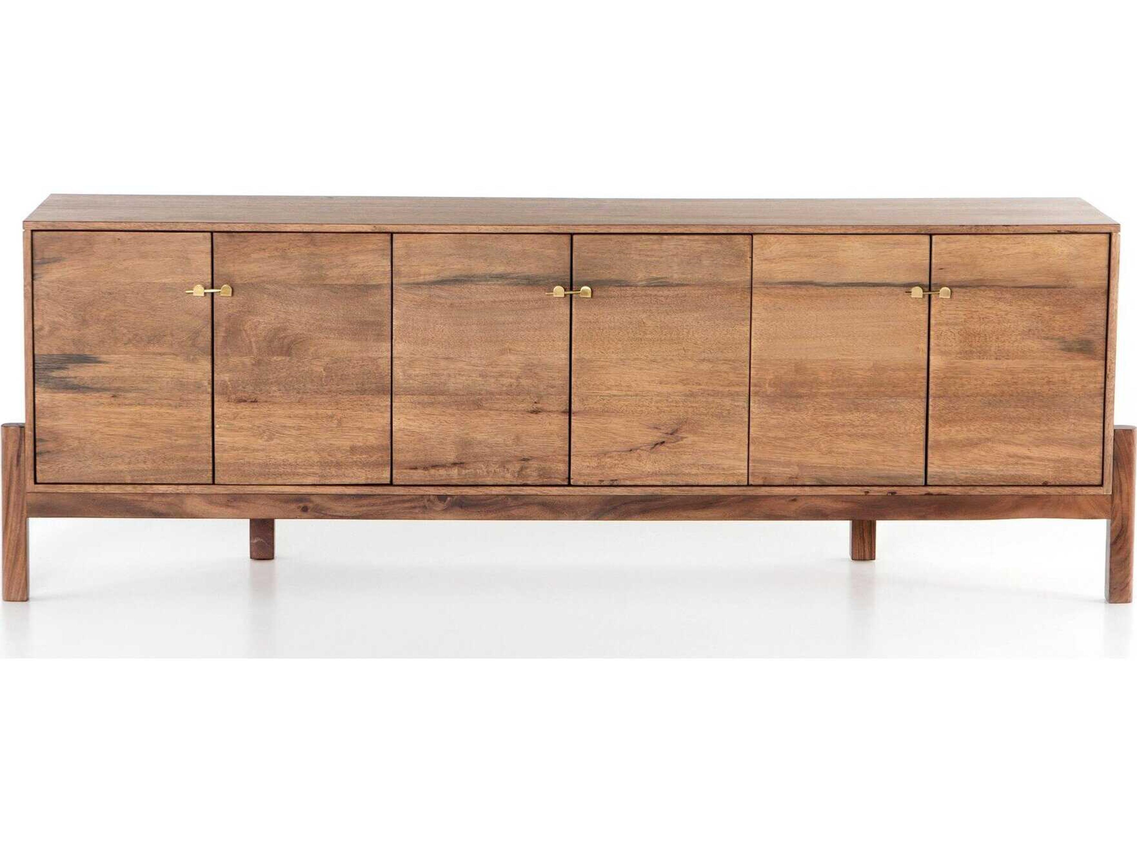 Four Hands Merritt Reza Smoked Honey Media Console