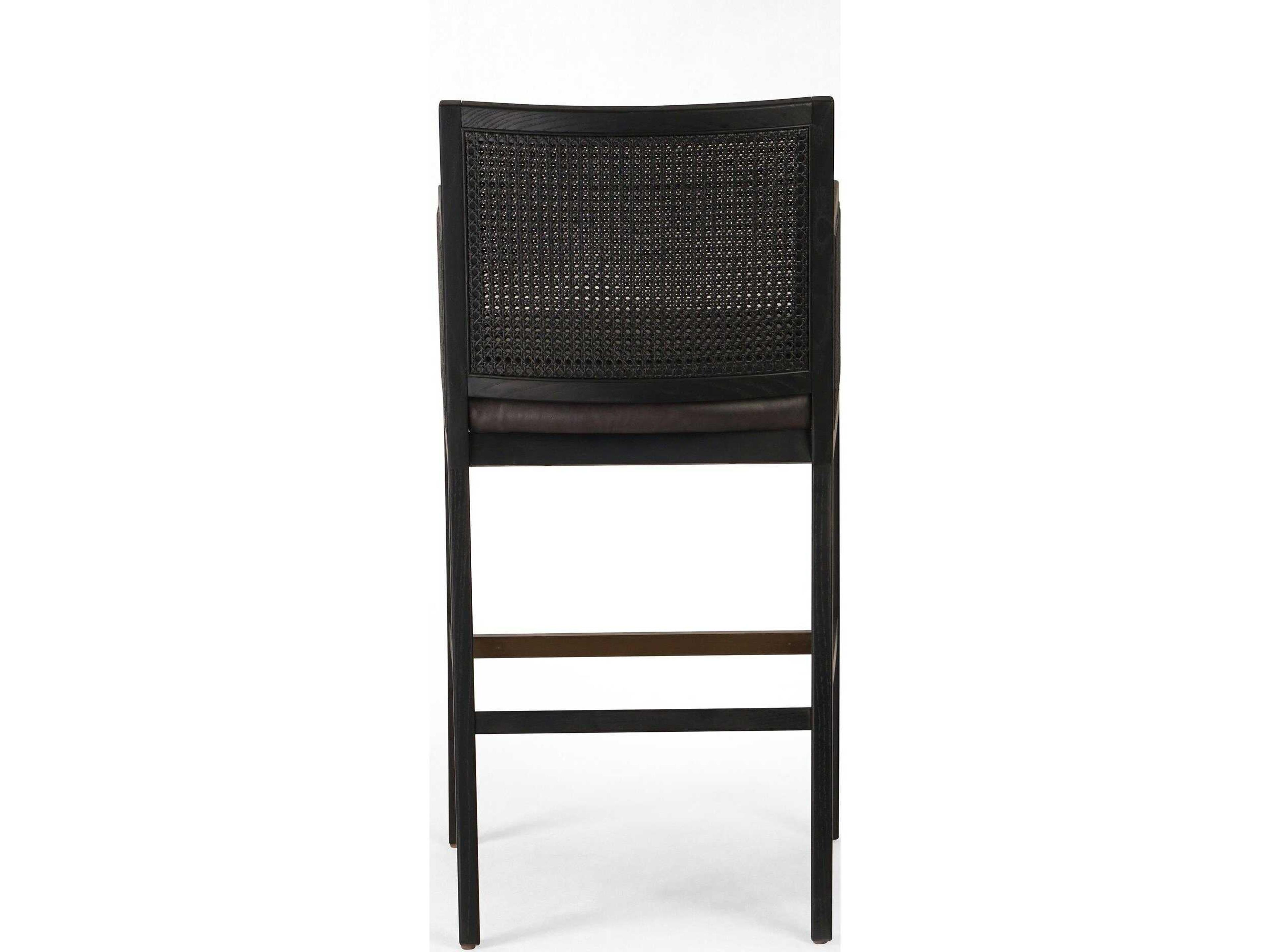 Four Hands Keston Antonia Sonoma Black  Counter Stool