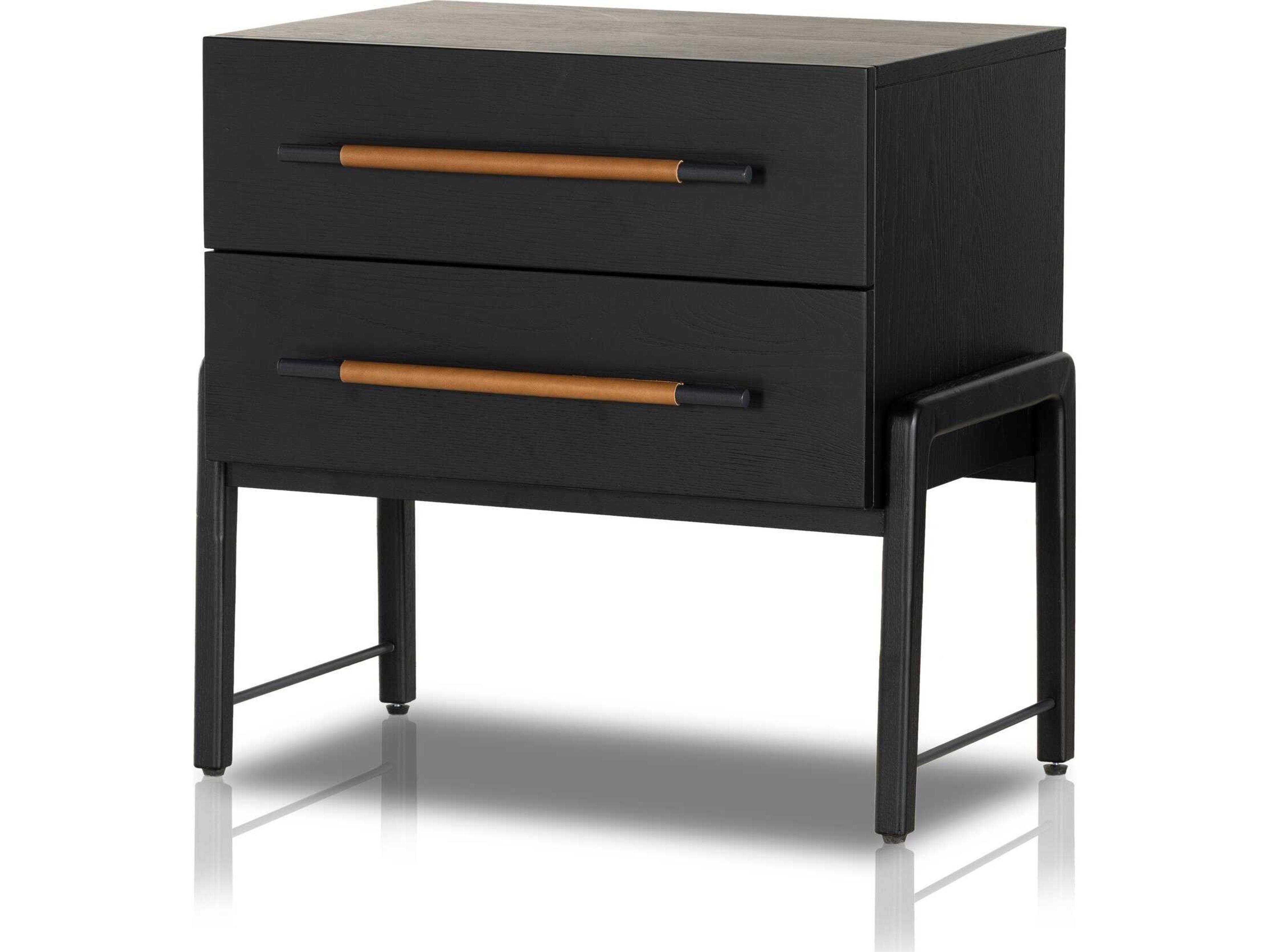 Rosedale Nightstand Filmore Ebony Oak