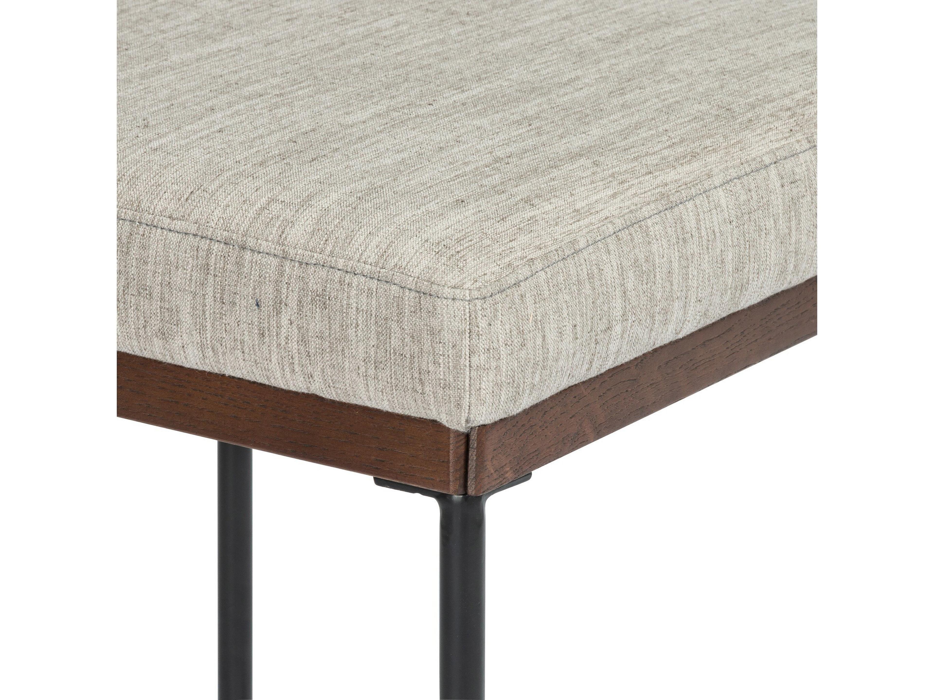 Four Hands Ashford Benton Savile Flannel Bar Stool