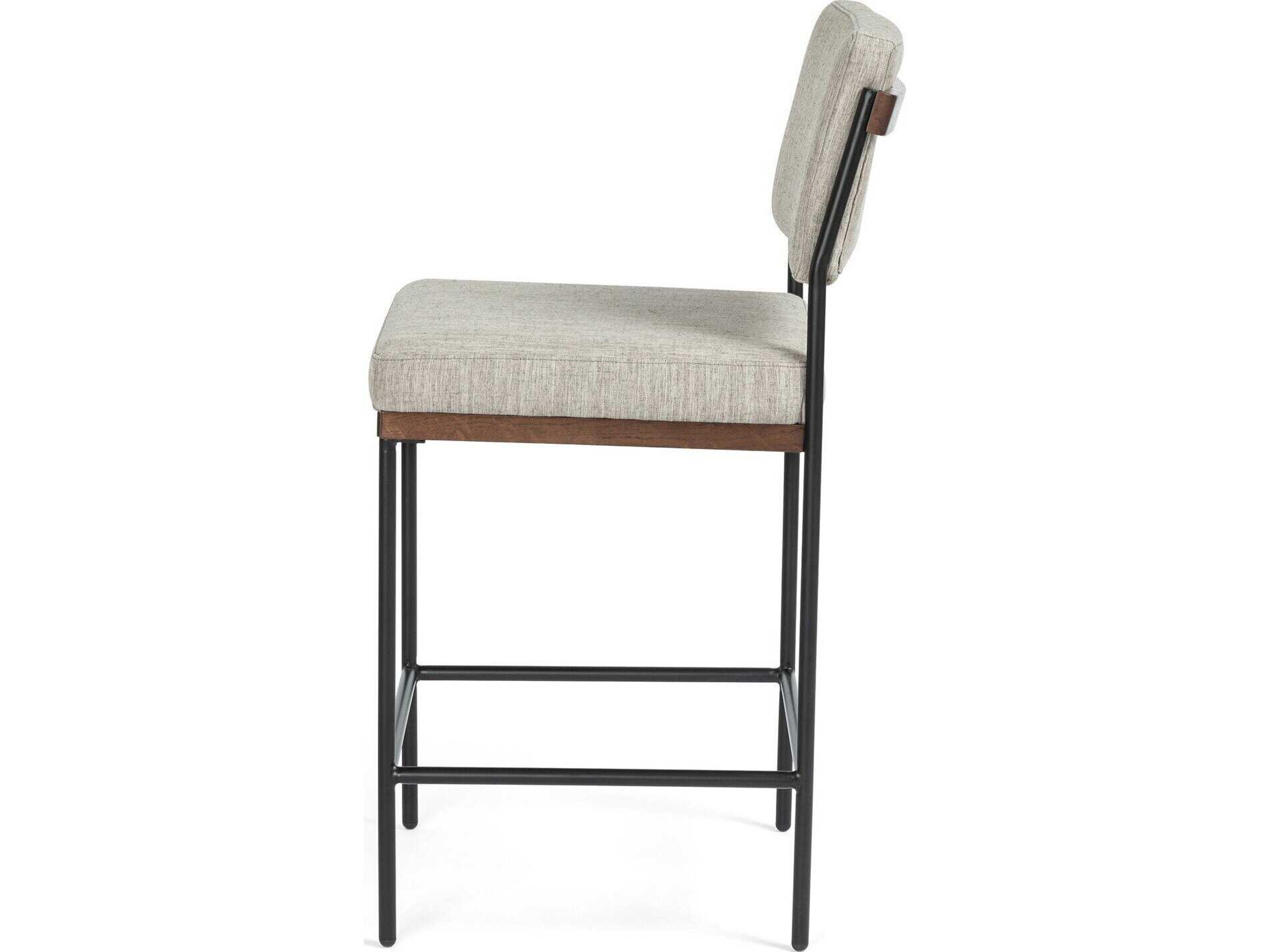 Four Hands Ashford Benton Savile Flannel Counter Stool