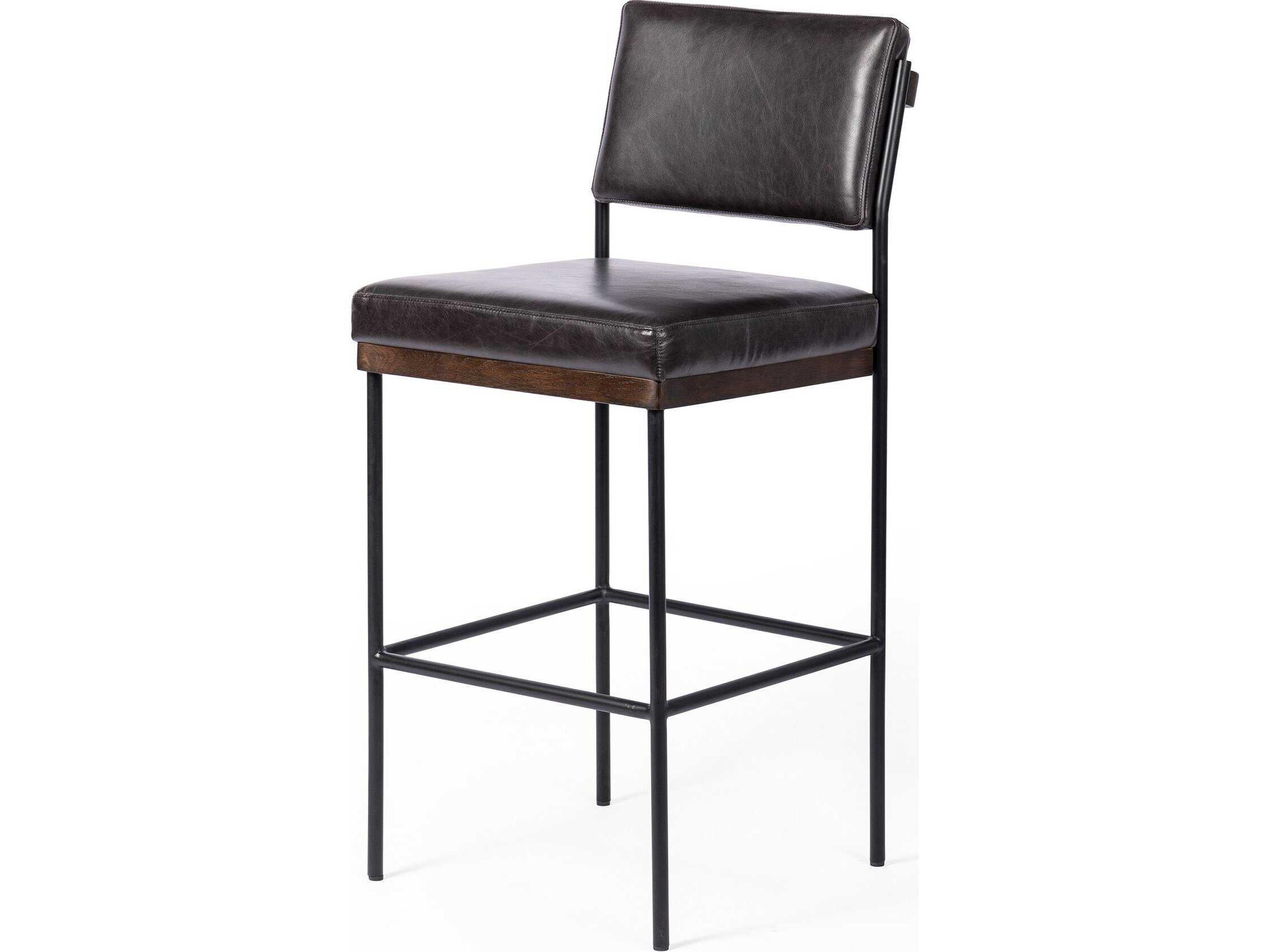 Ashford Benton Sonoma Black Counter Stool