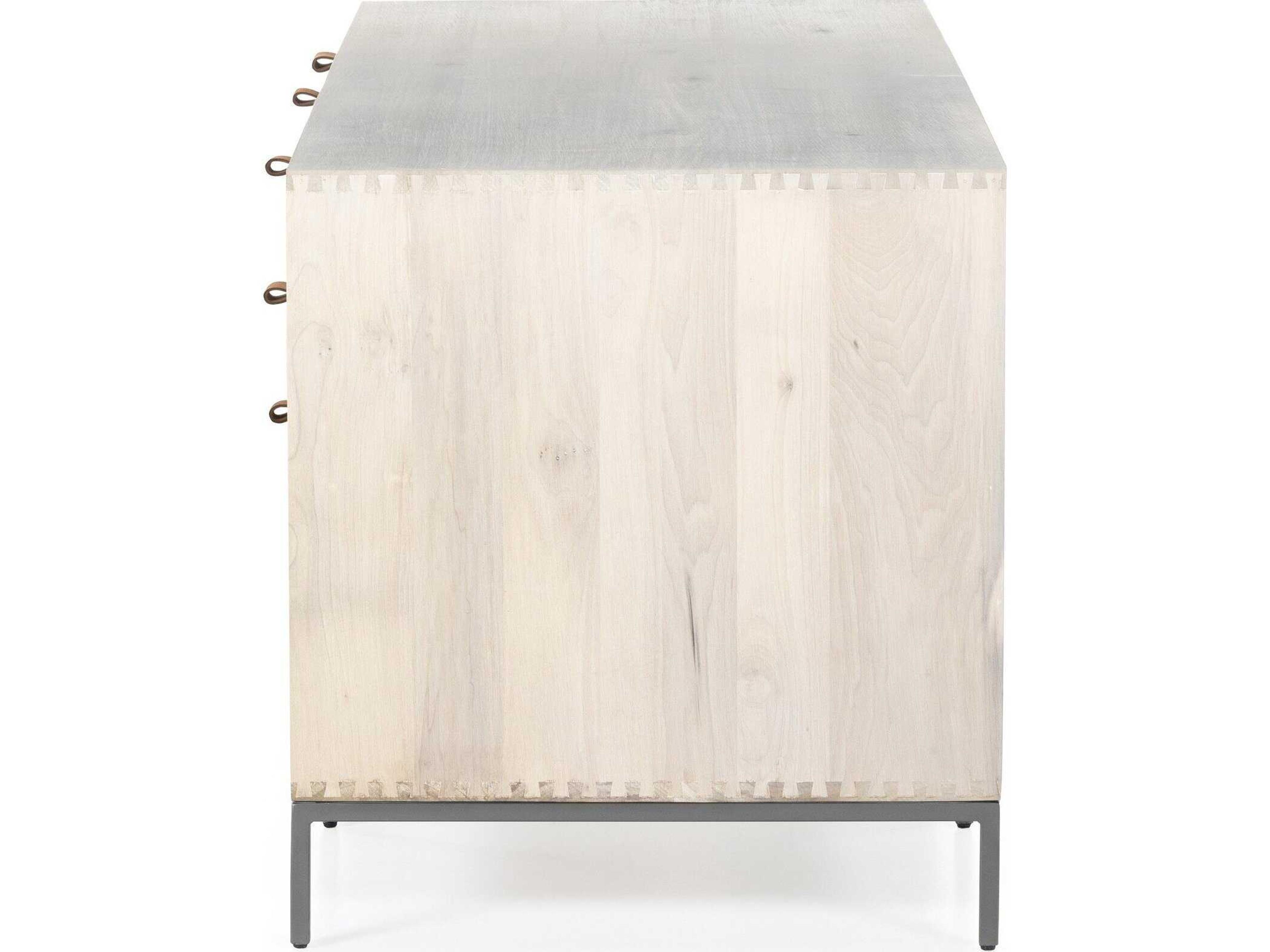 Four Hands Fulton Trey Dove Poplar  Wood Executive Desk