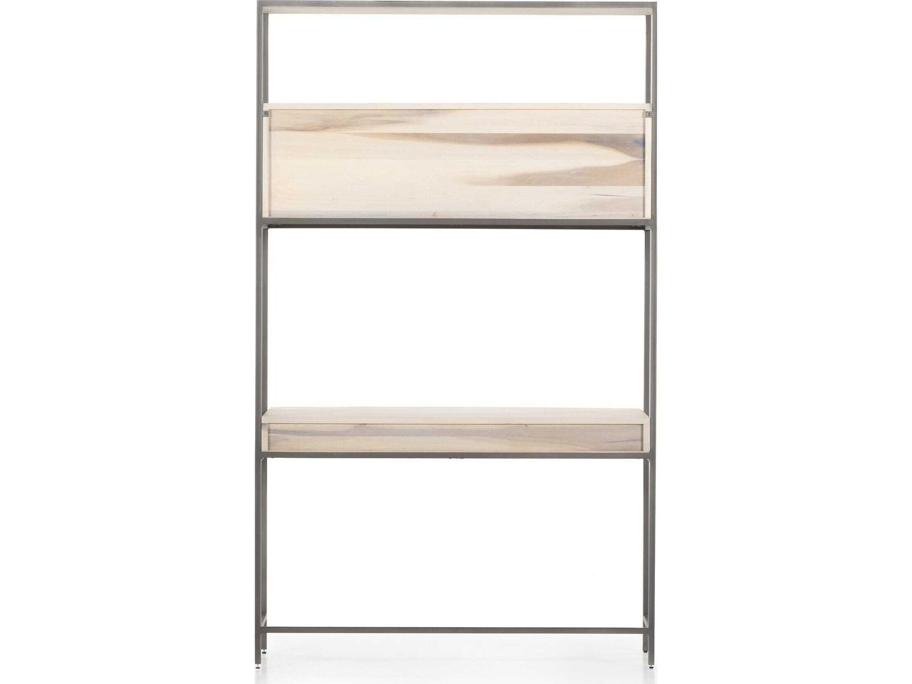 Four Hands Fulton Trey Dove Poplar  Wood Modular Wall Desk