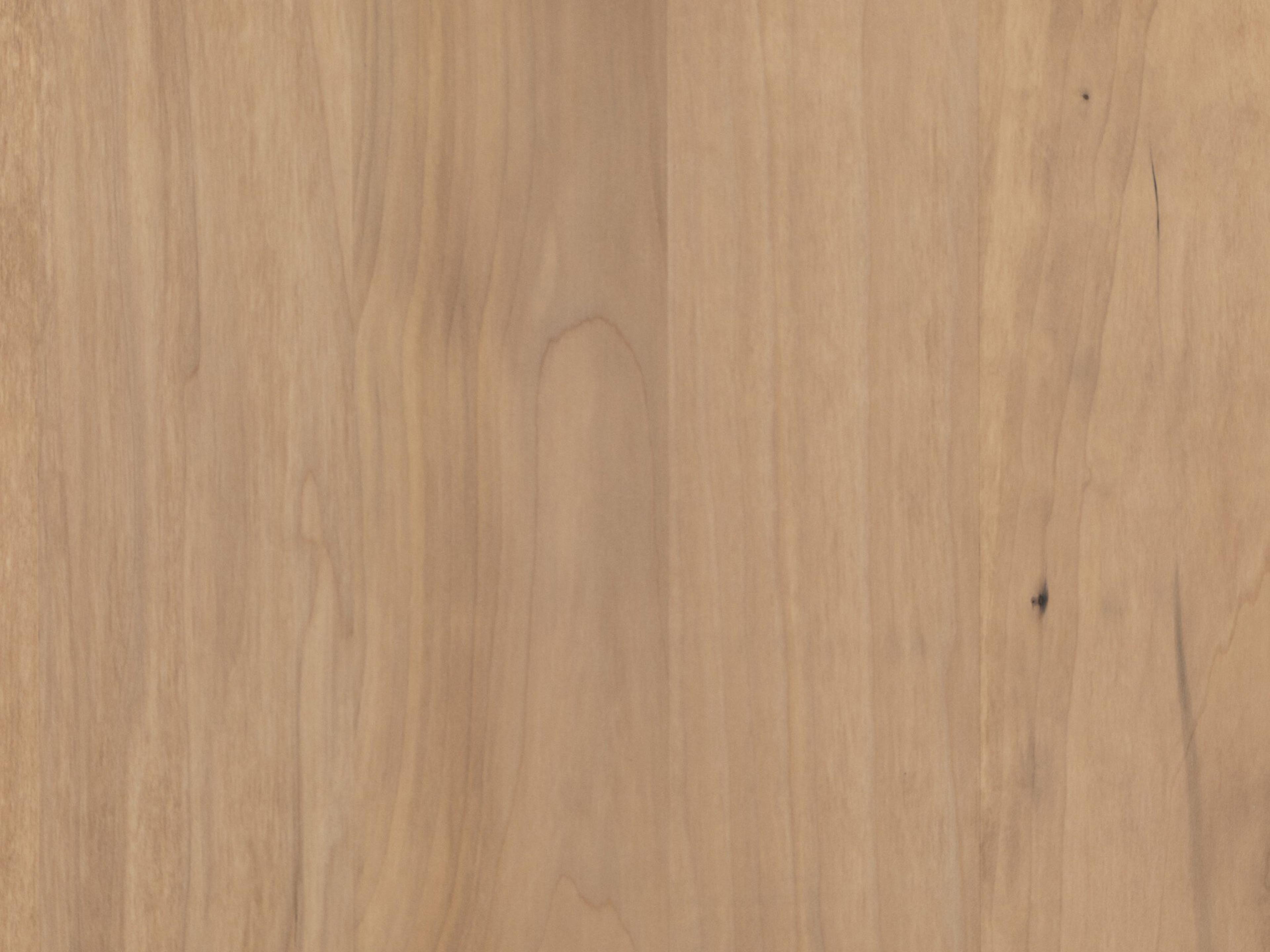 Four Hands Fulton Isador 80" Poplar Wood Dry Wash Natural Iron Toffee Leather Media Console