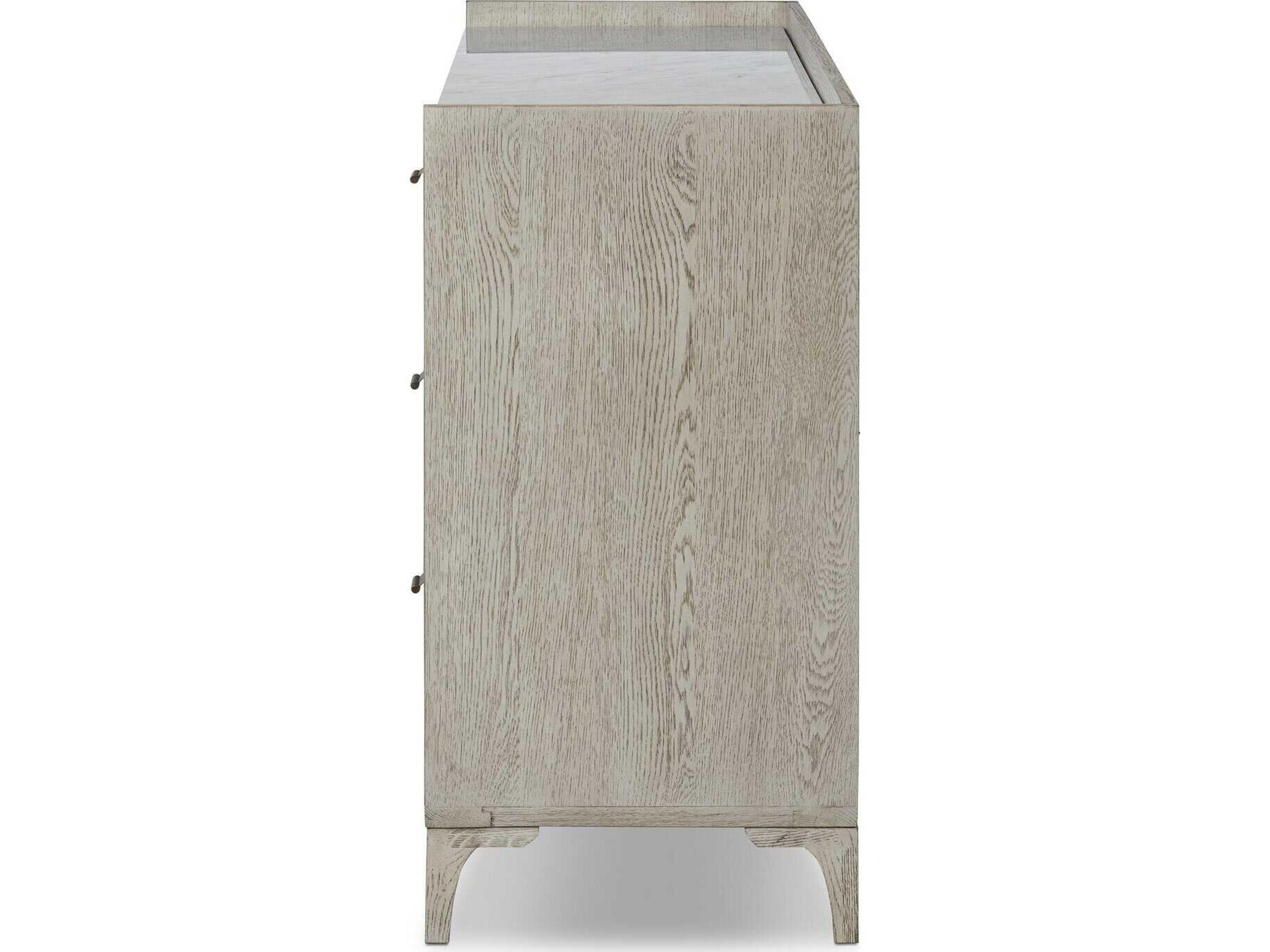 Four Hands Haiden Viggo 6-Drawers Oak Wood Double Dresser