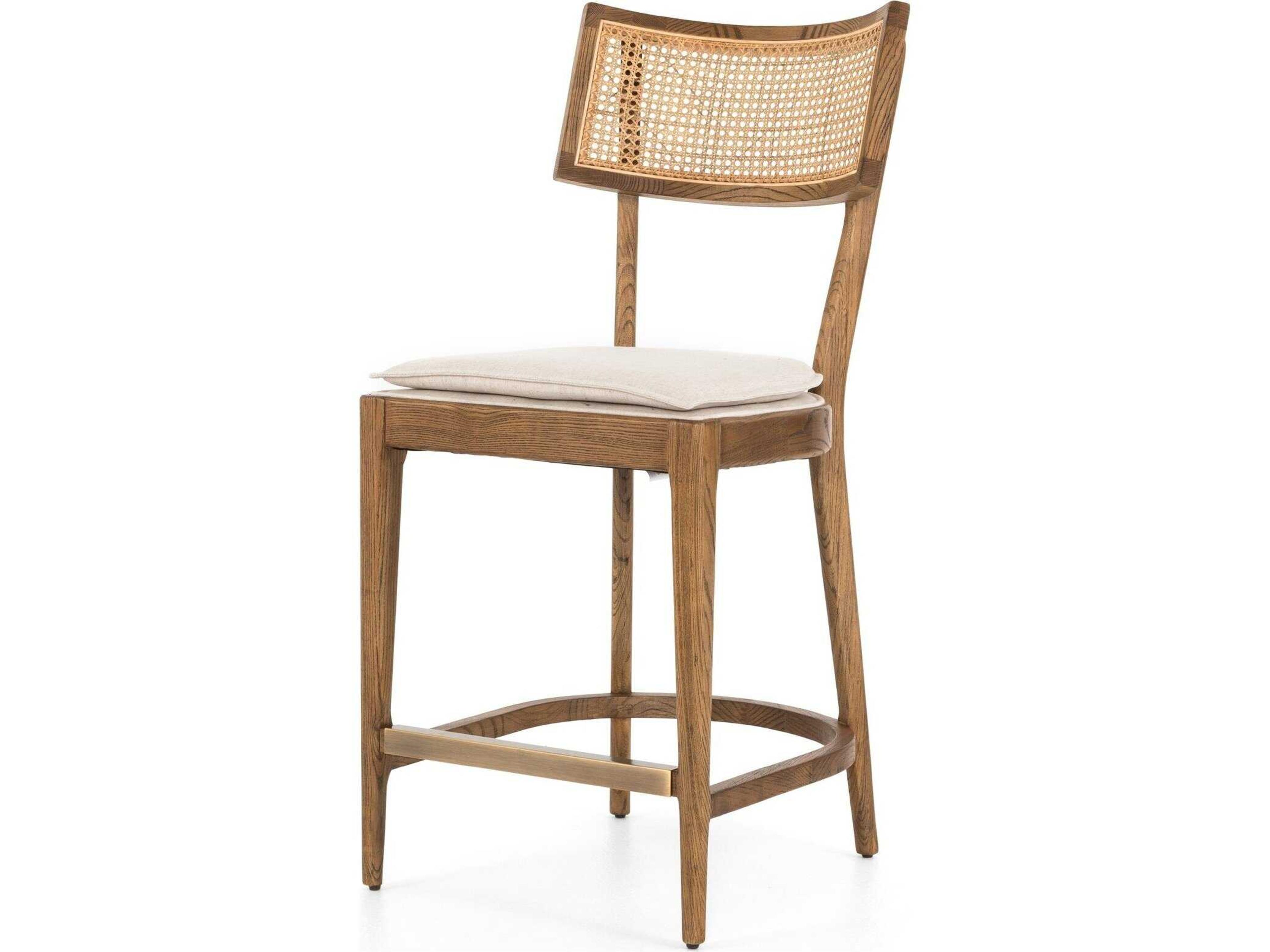 Caswell Britt Savile Flax Counter Stool