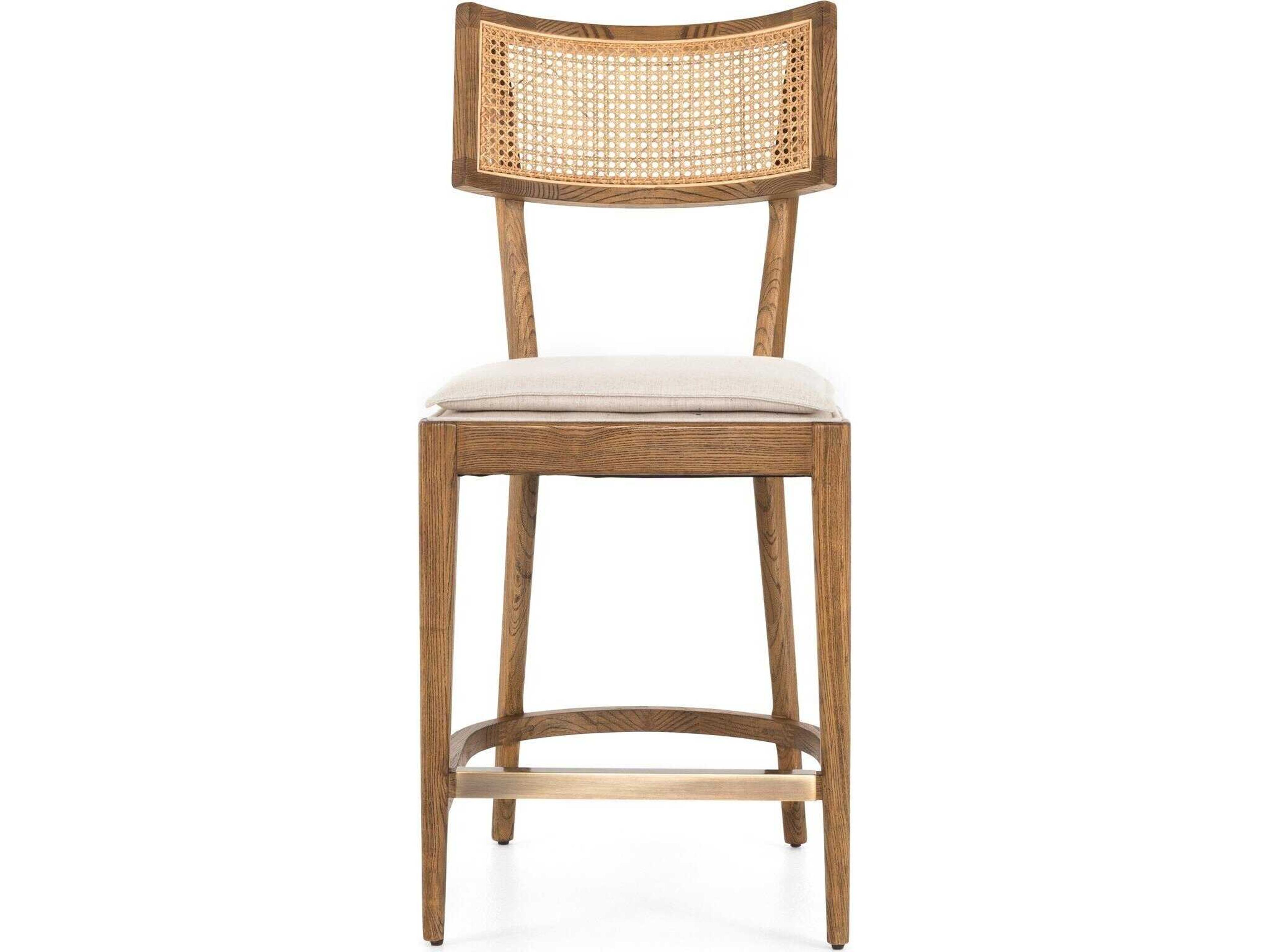 Four Hands Caswell Britt Savile Flax Counter Stool