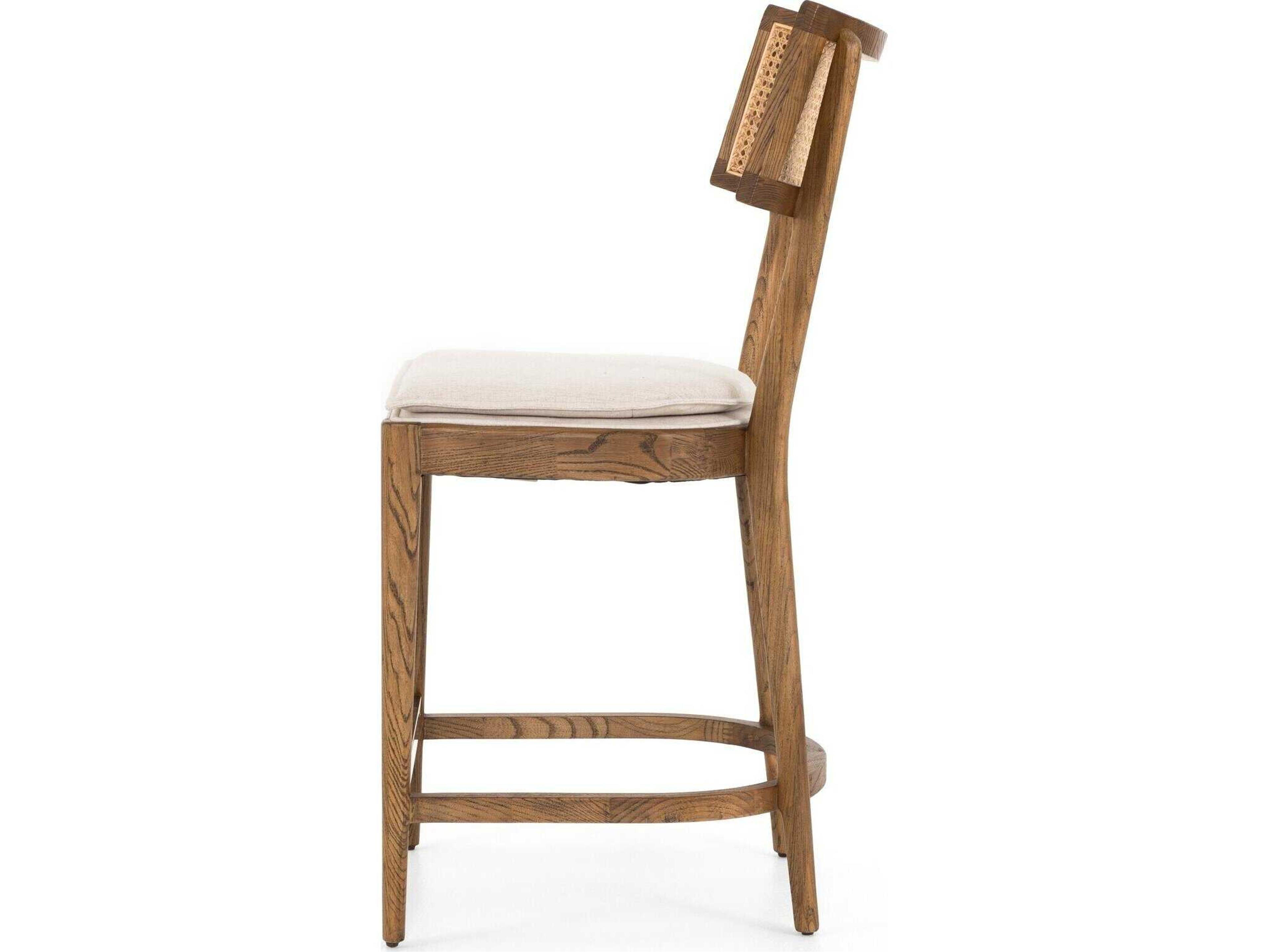 Four Hands Caswell Britt Savile Flax Counter Stool