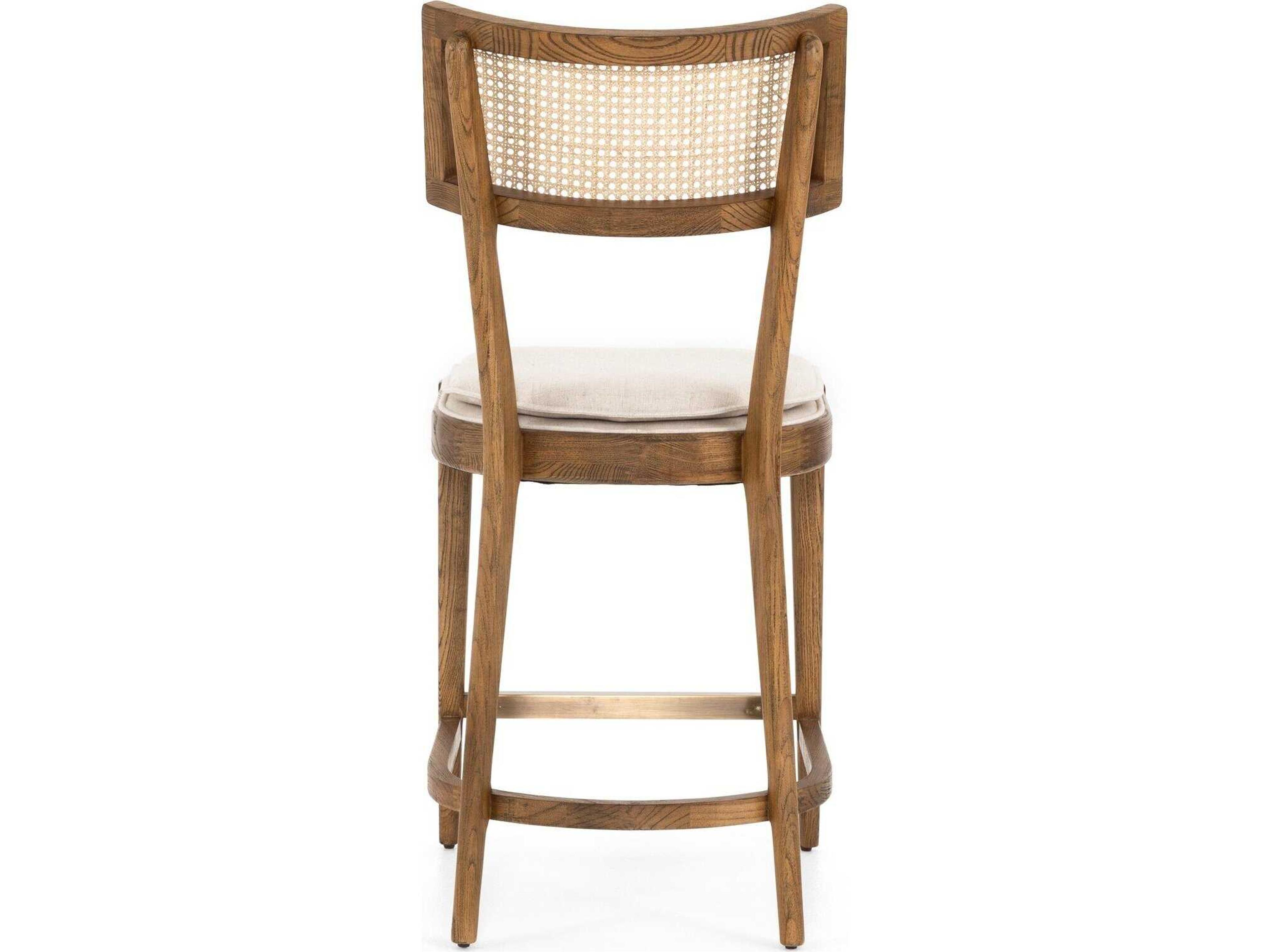 Four Hands Caswell Britt Savile Flax Counter Stool