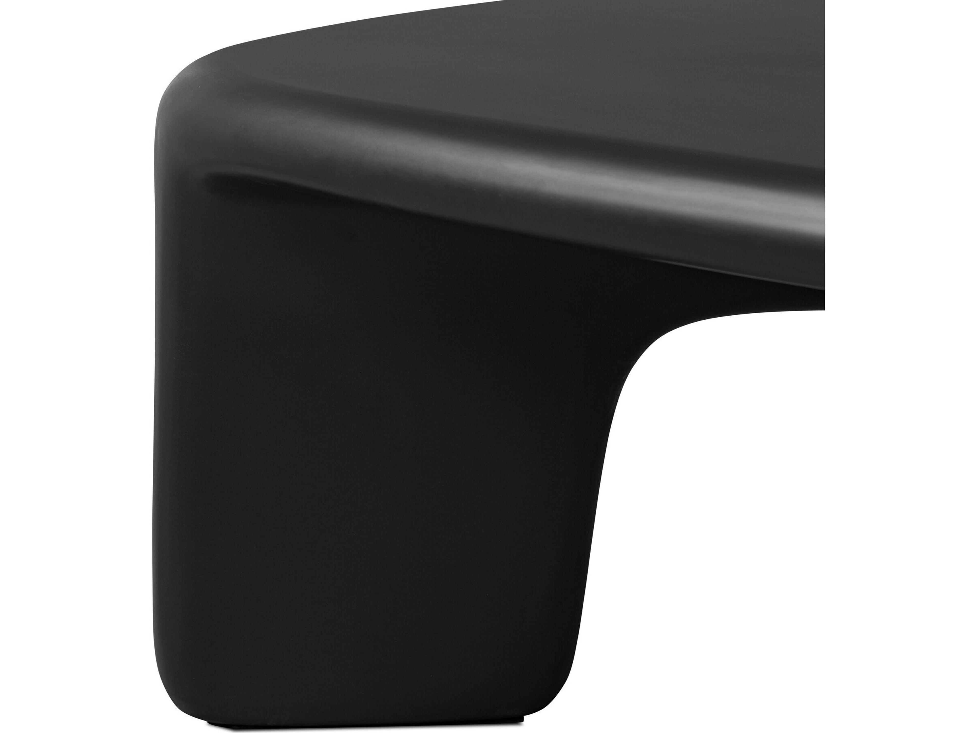 Four Hands Thayer Dante Black Concrete Coffee Table