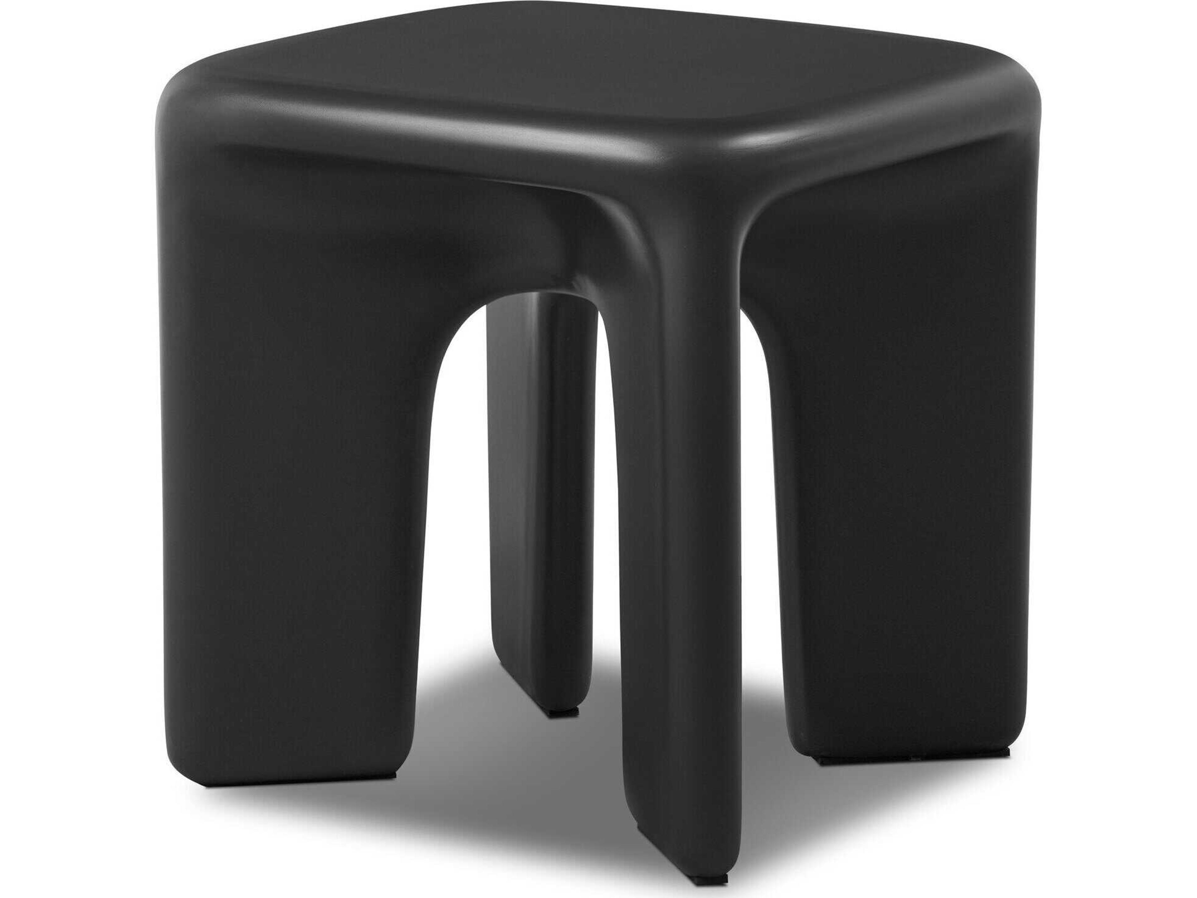 Thayer Dante Black Concrete End Table