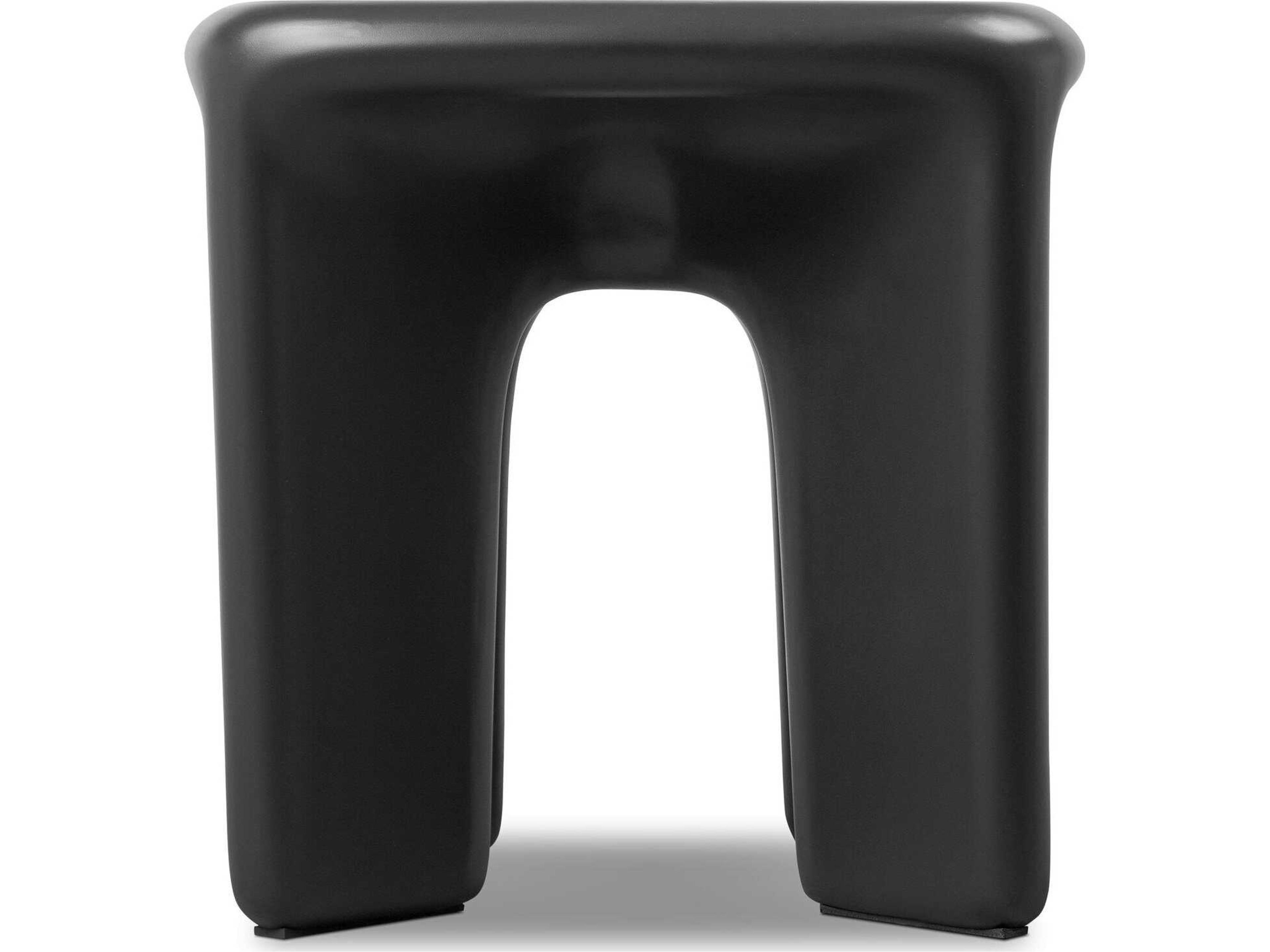 Four Hands Thayer Dante Black Concrete End Table