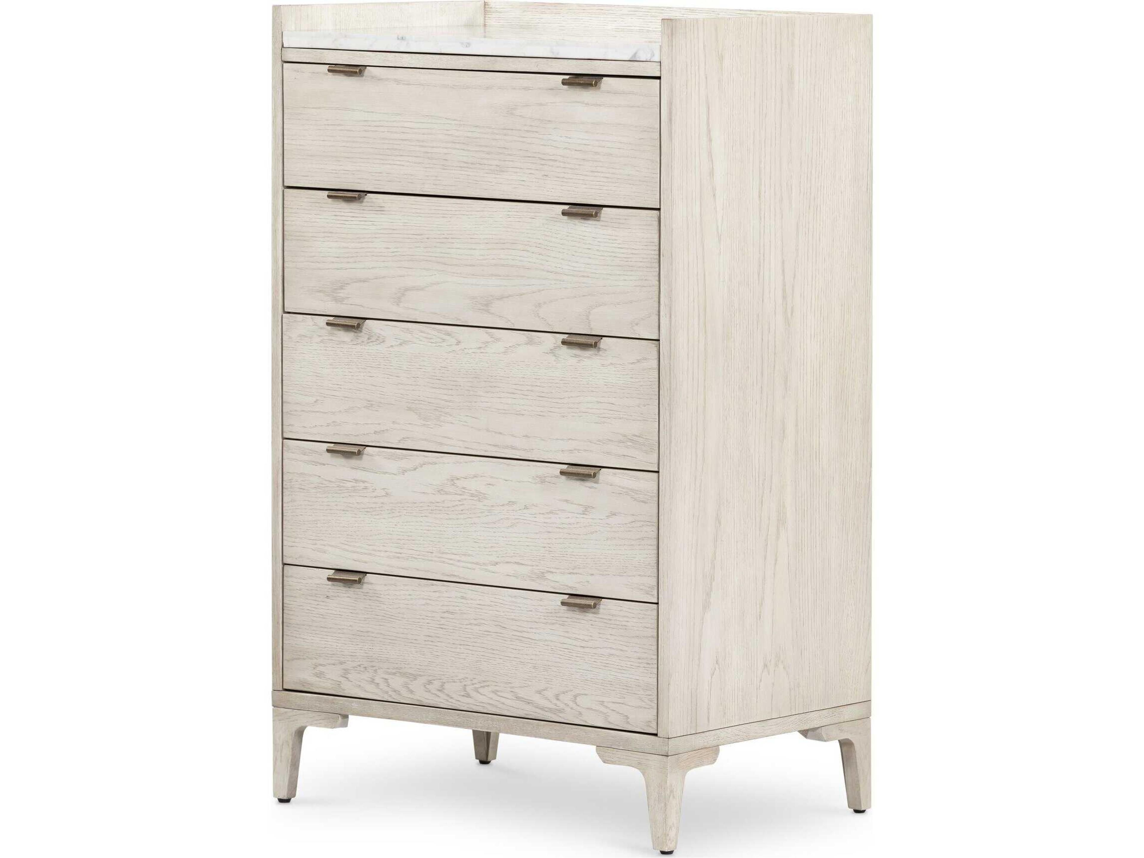 Viggo Tall Dresser Haiden Vintage White Oak