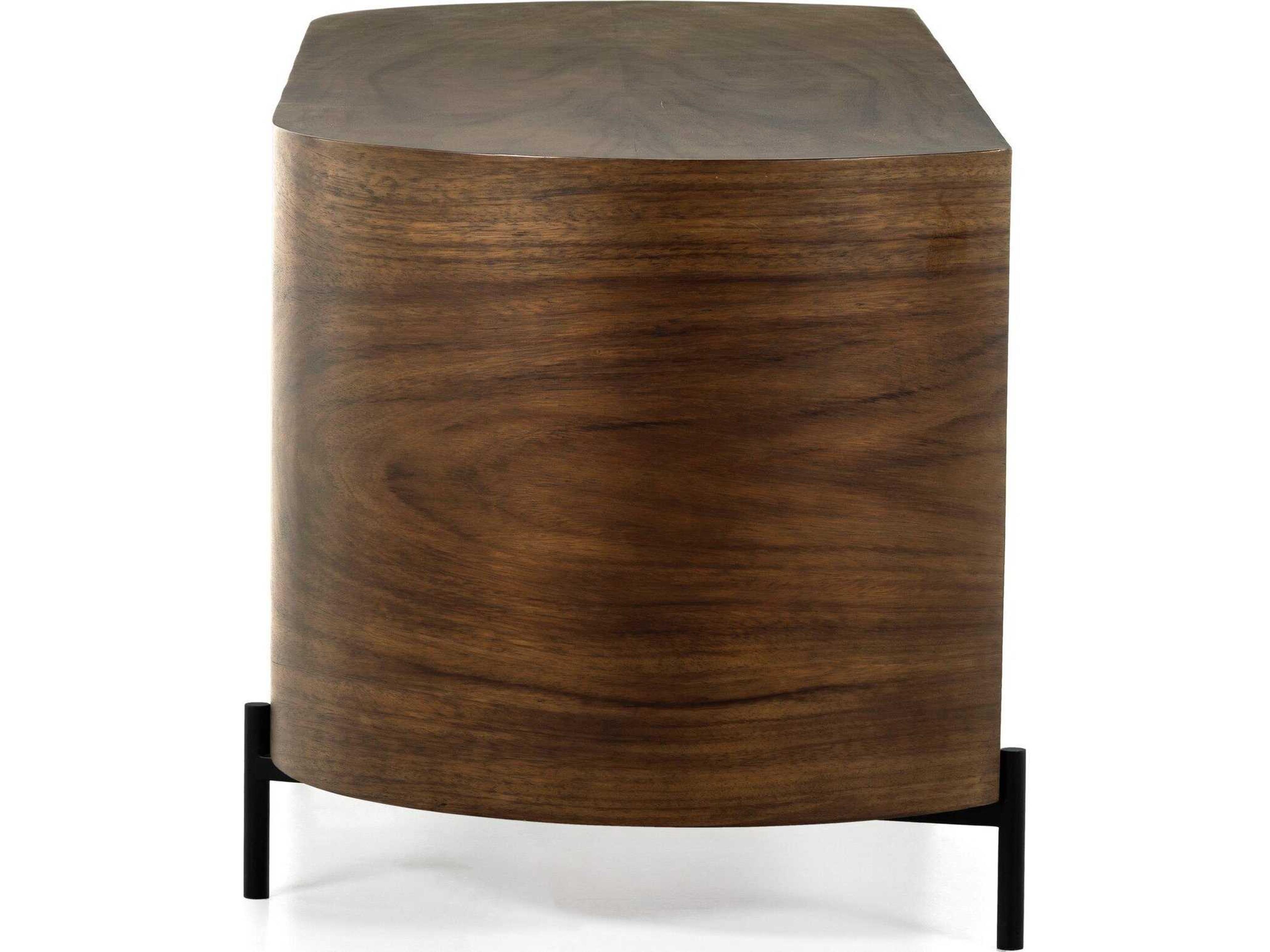 Four Hands Wesson Lunas Caramel Guanacaste Executive Desk