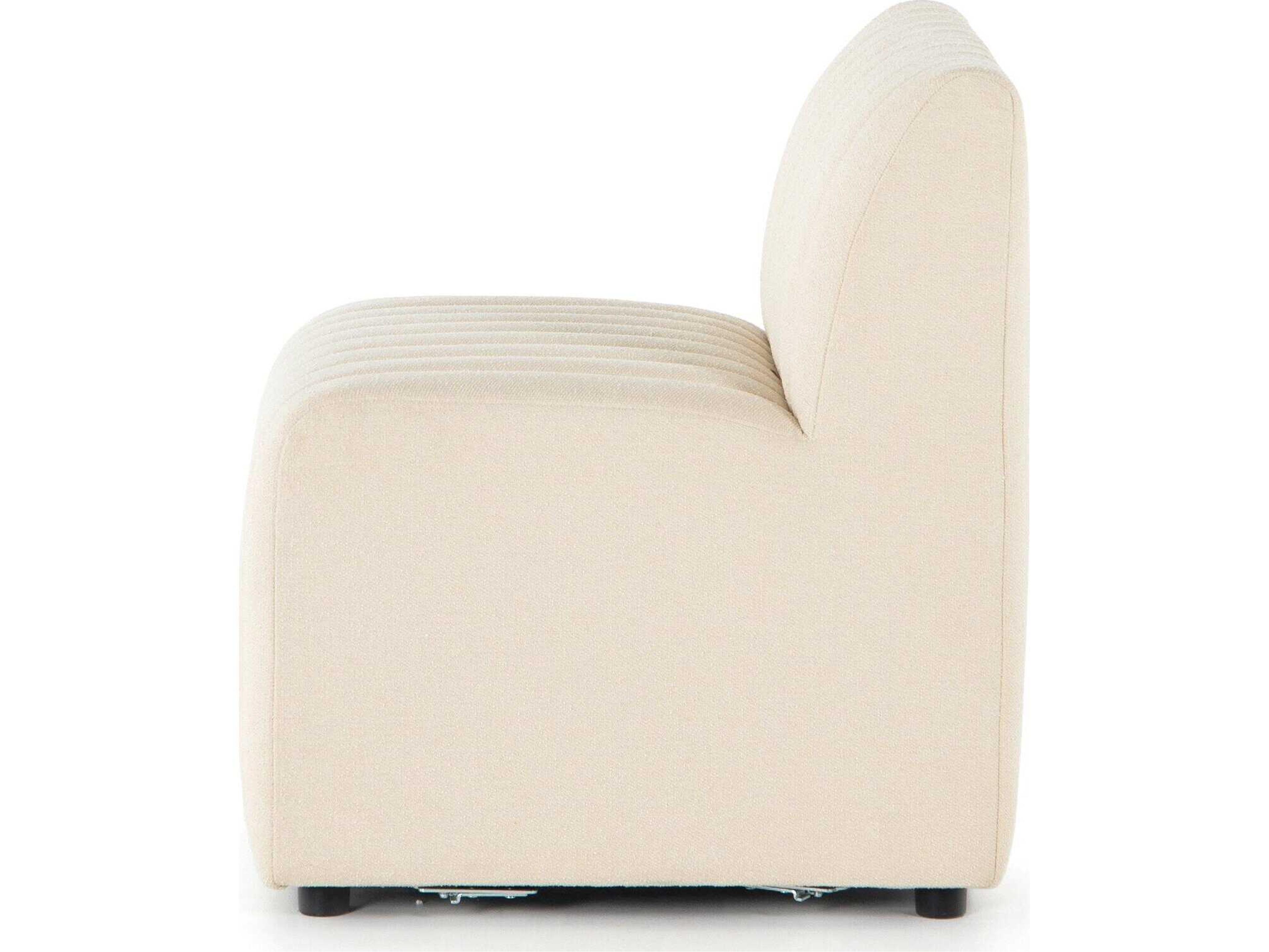 Four Hands Grayson Augustine Beige Upholstered Side Dining Chair