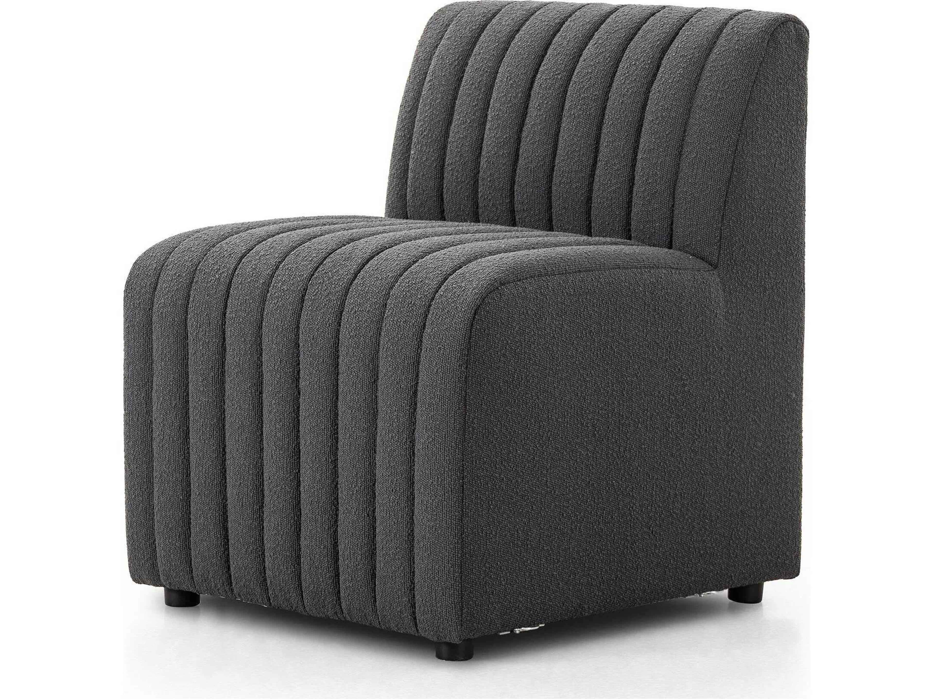 Grayson Augustine Black Upholstered Side Dining Chair