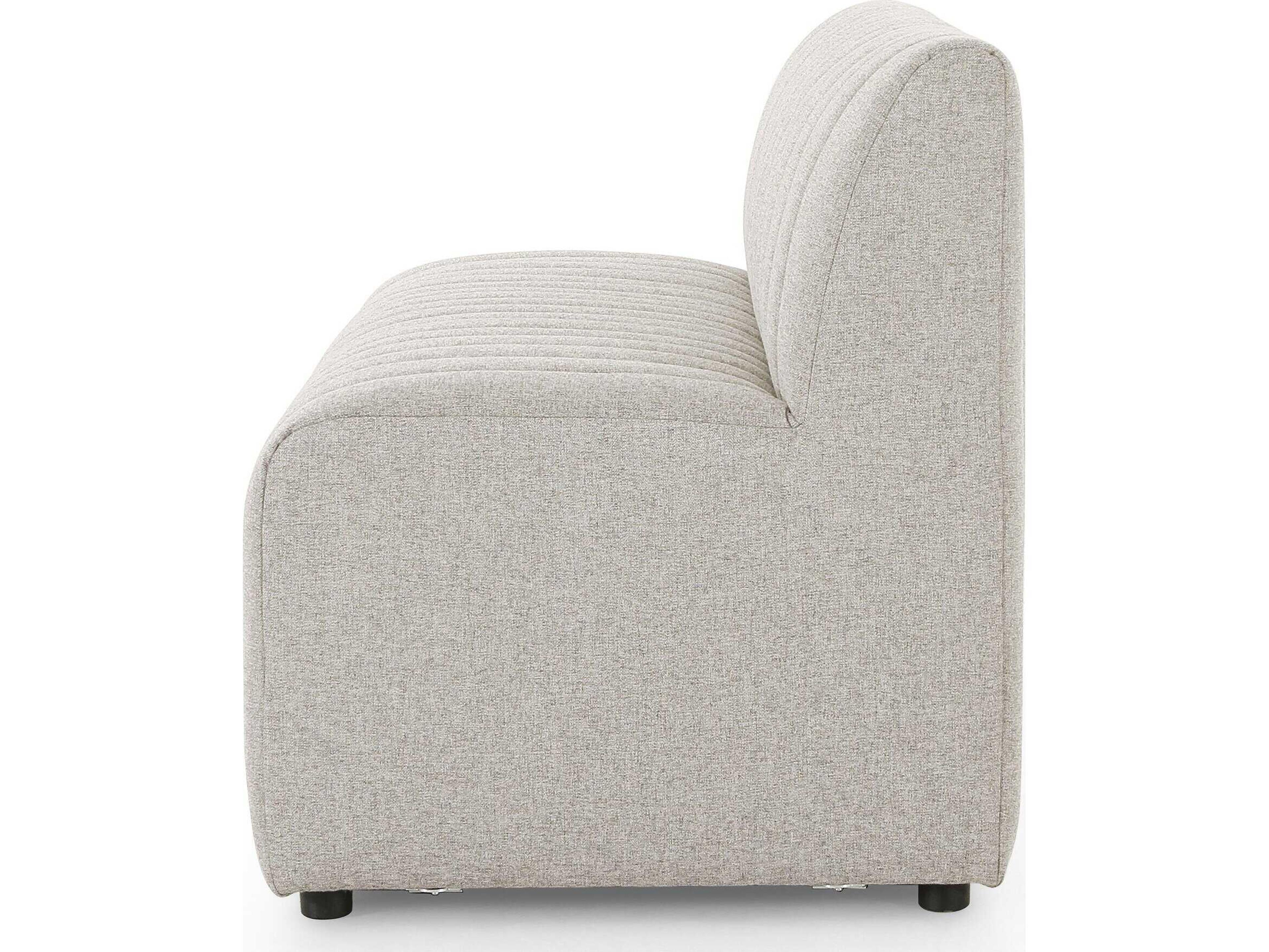 Four Hands Grayson Augustine Orly Natural Upholstered Dining Bench