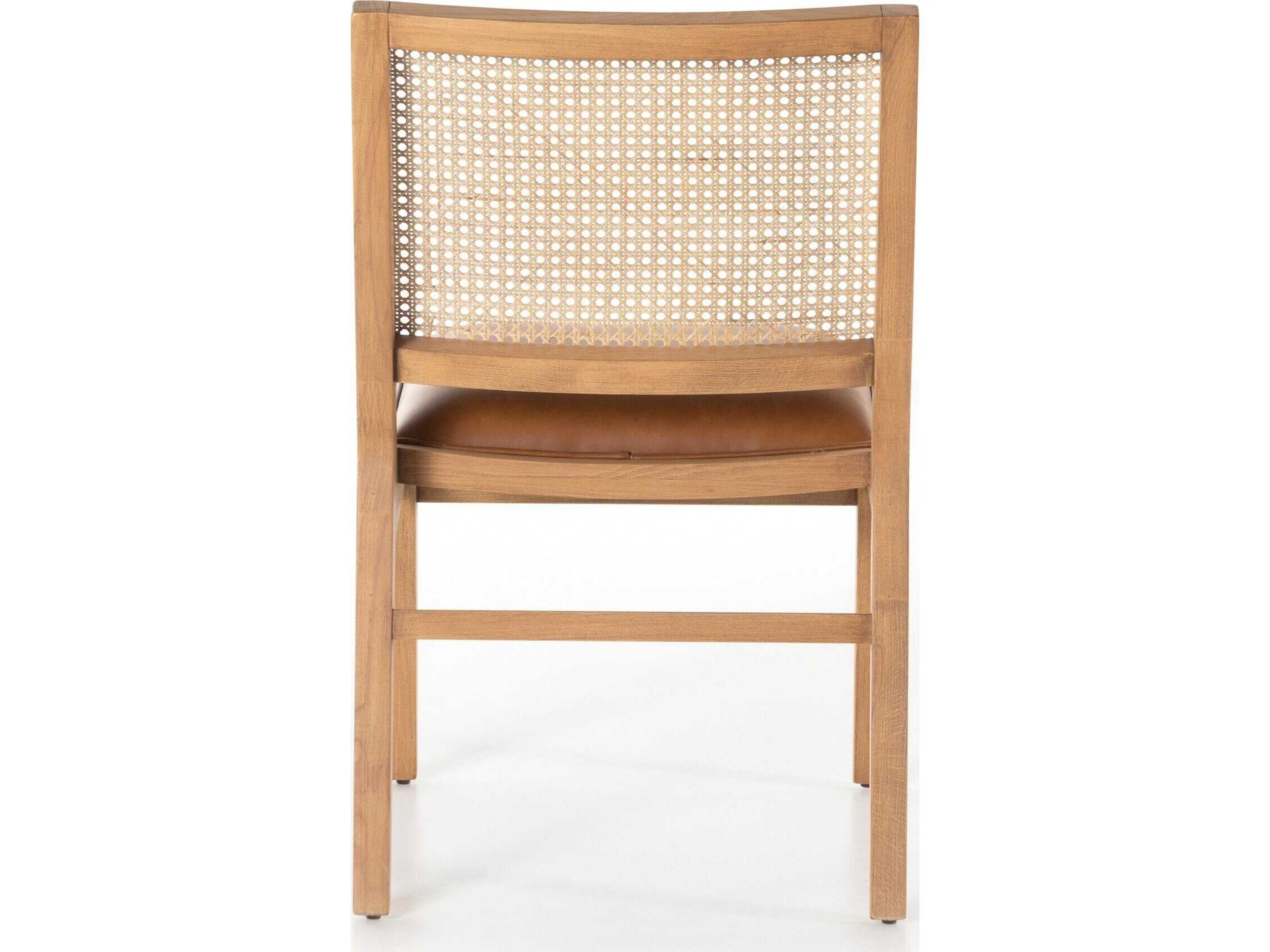 Four Hands Caswell Sage Beech Wood Natural Side Dining Chair