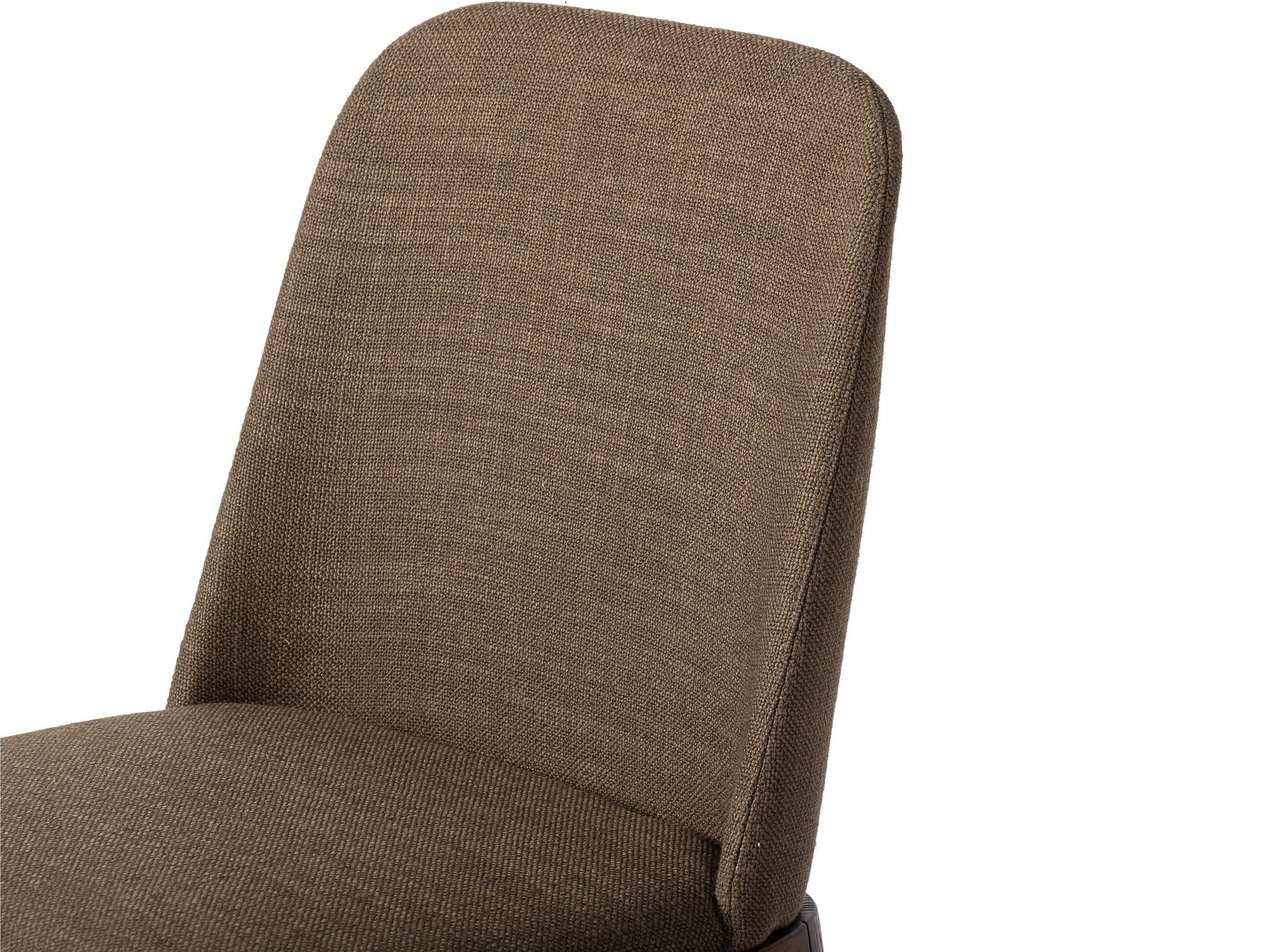 Four Hands Townsend Bryce Solid Wood Green Upholstered Side Dining Chair