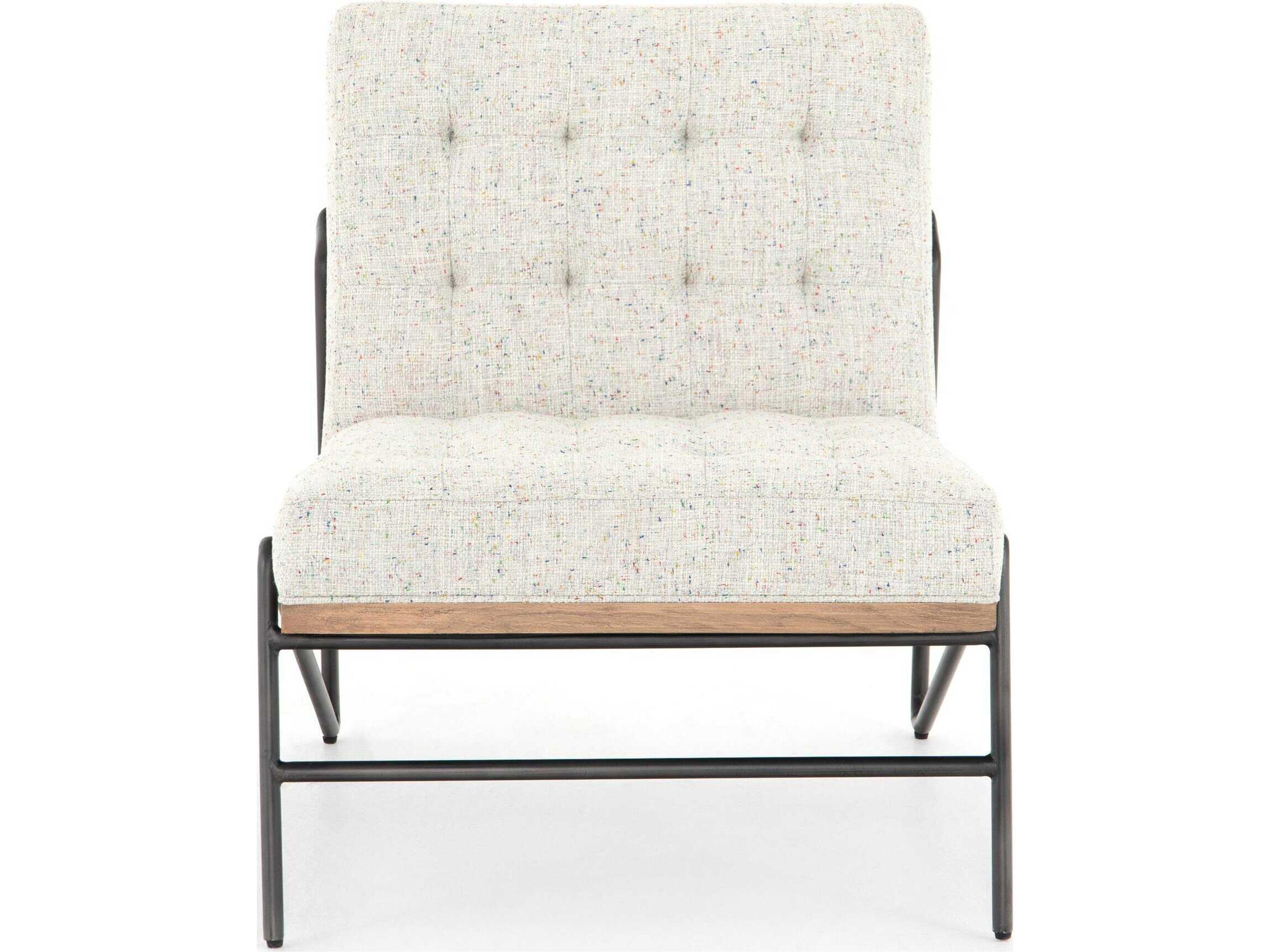 Four Hands Westgate Romy Gray Fabric Accent Chair