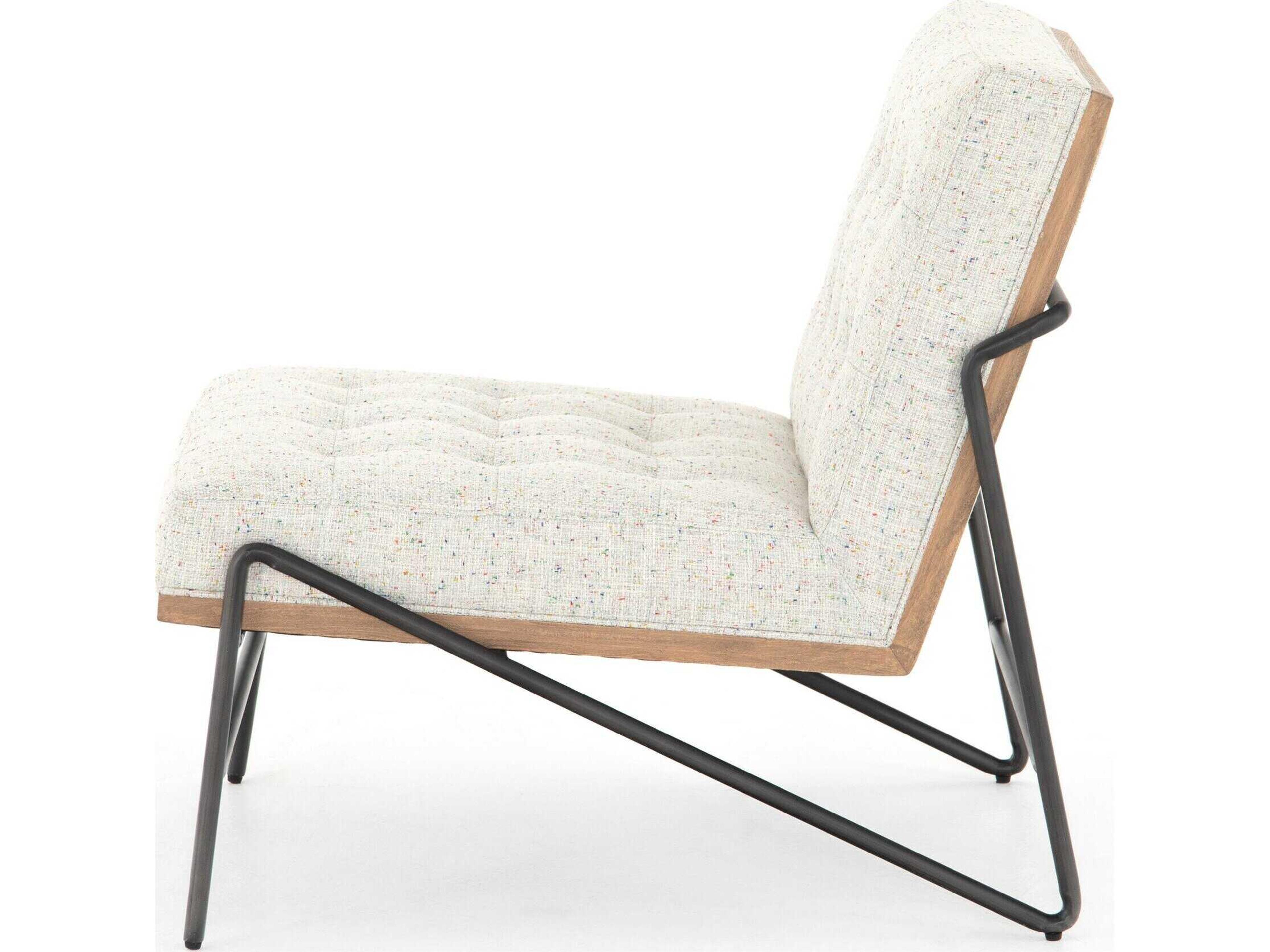 Four Hands Westgate Romy Gray Fabric Accent Chair