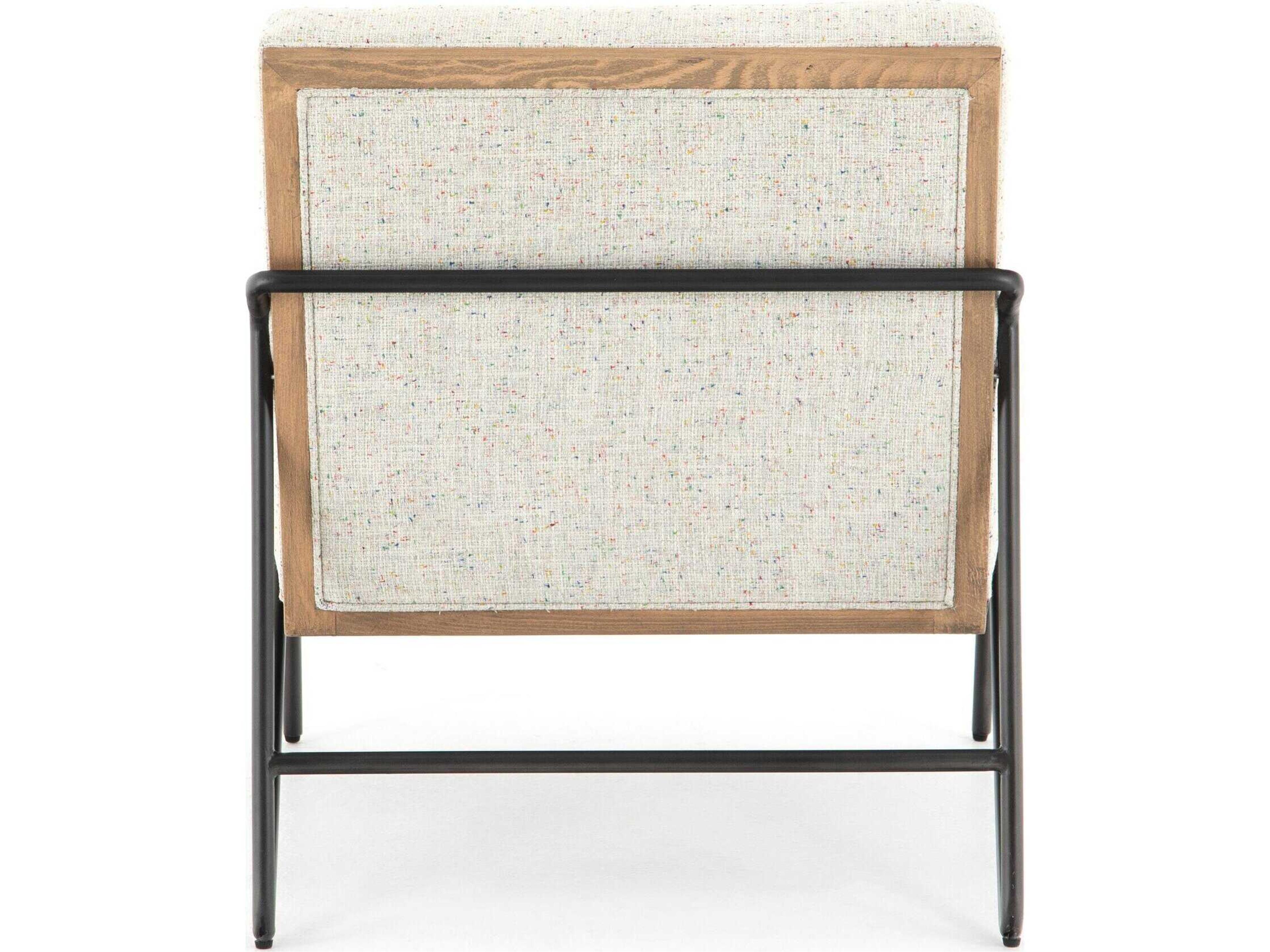 Four Hands Westgate Romy Gray Fabric Accent Chair