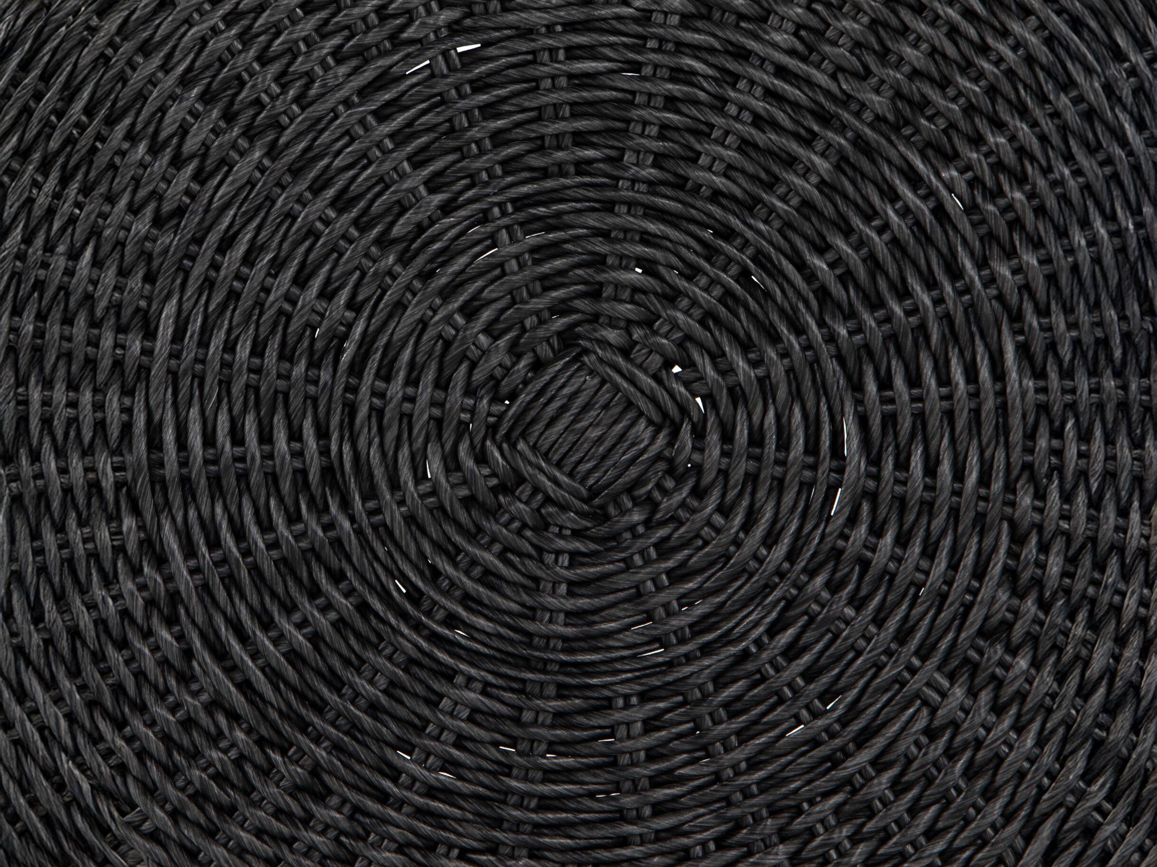 Four Hands Grass Roots Madura End Table-Vintage Coal