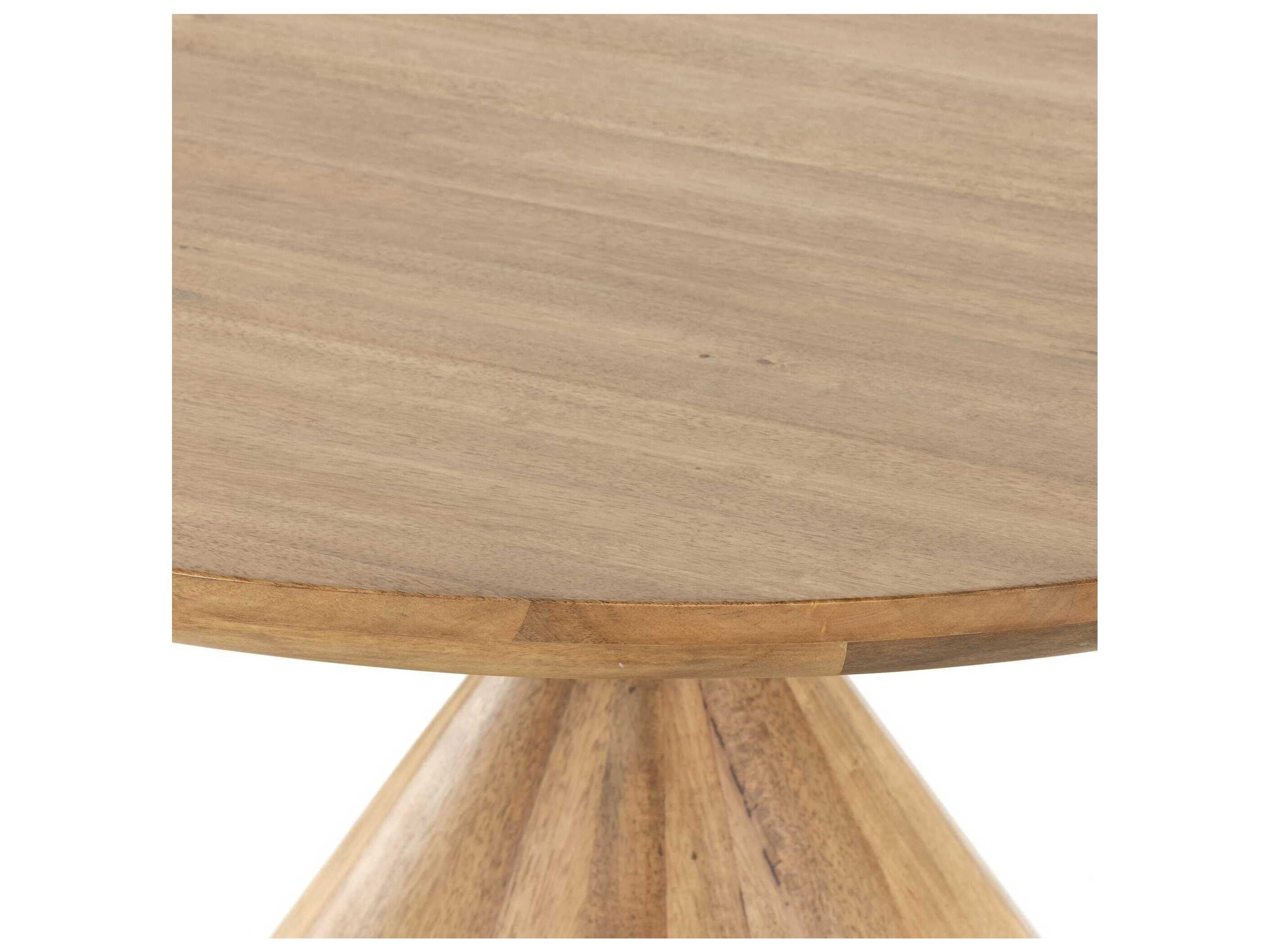 Four Hands Merritt Bibianna Smoked Honey Dining Table