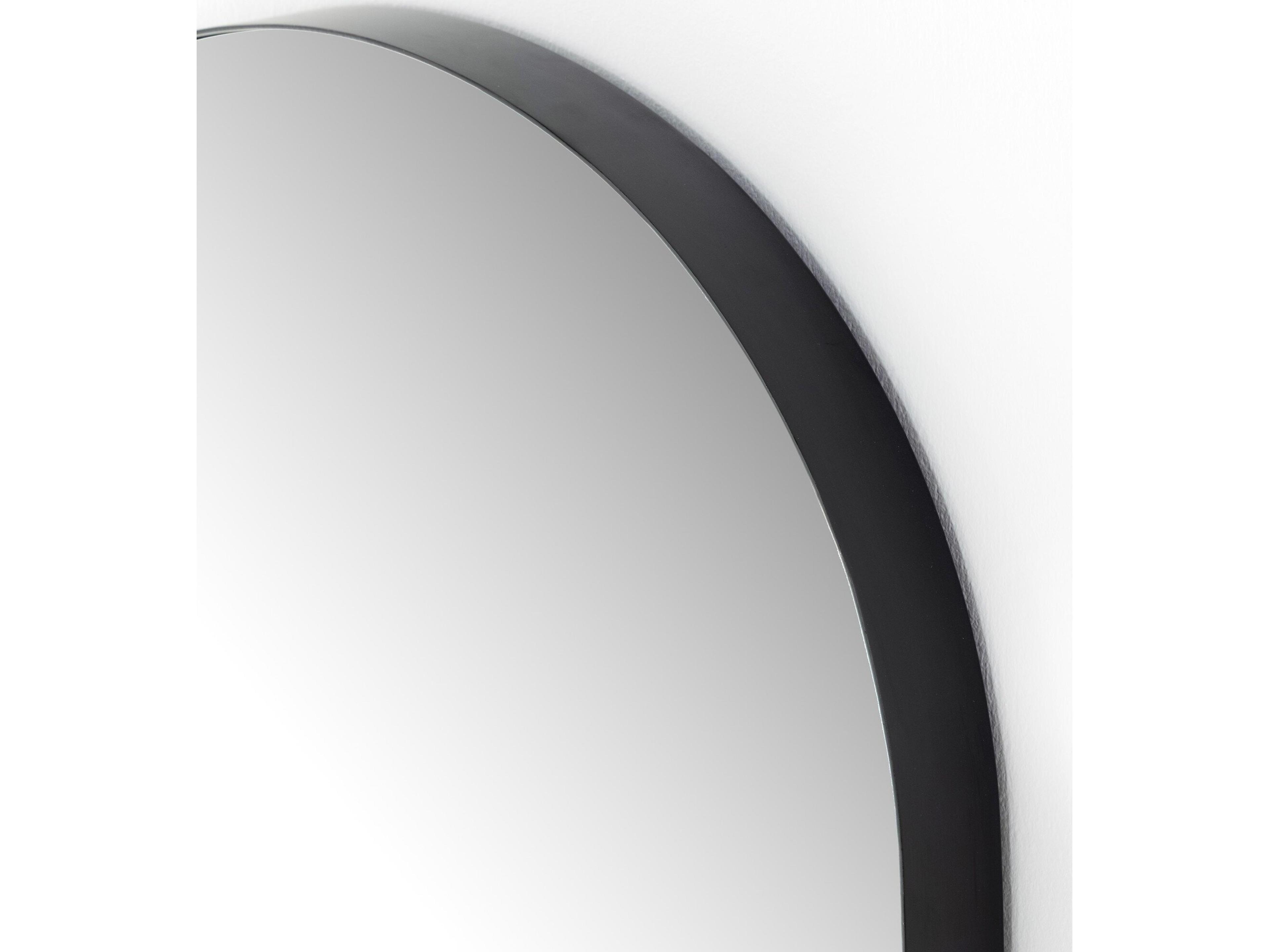 Four Hands Marlow Georgina Iron Matte Black  Small Mirror