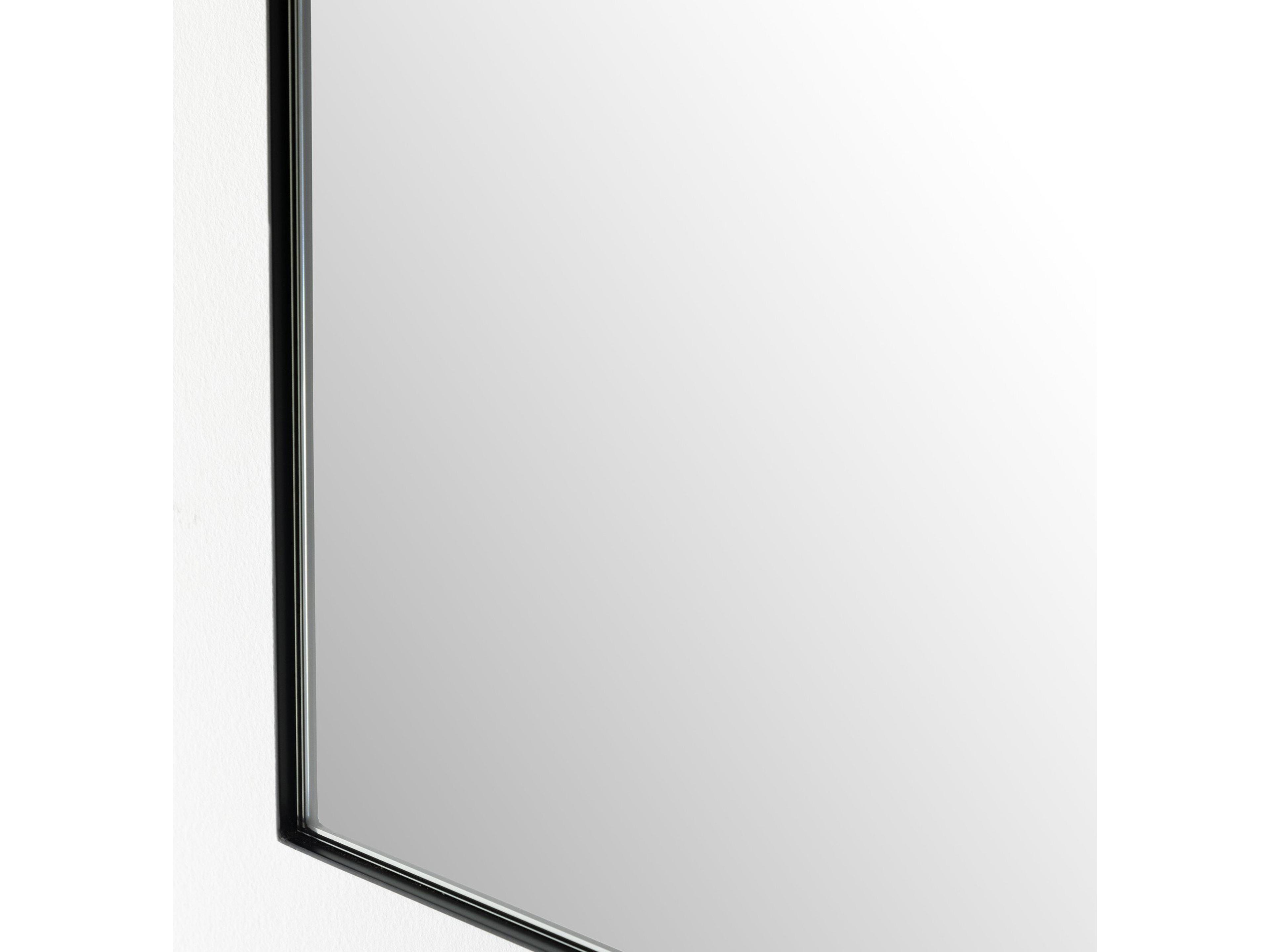 Four Hands Marlow Georgina Iron Matte Black  Small Mirror