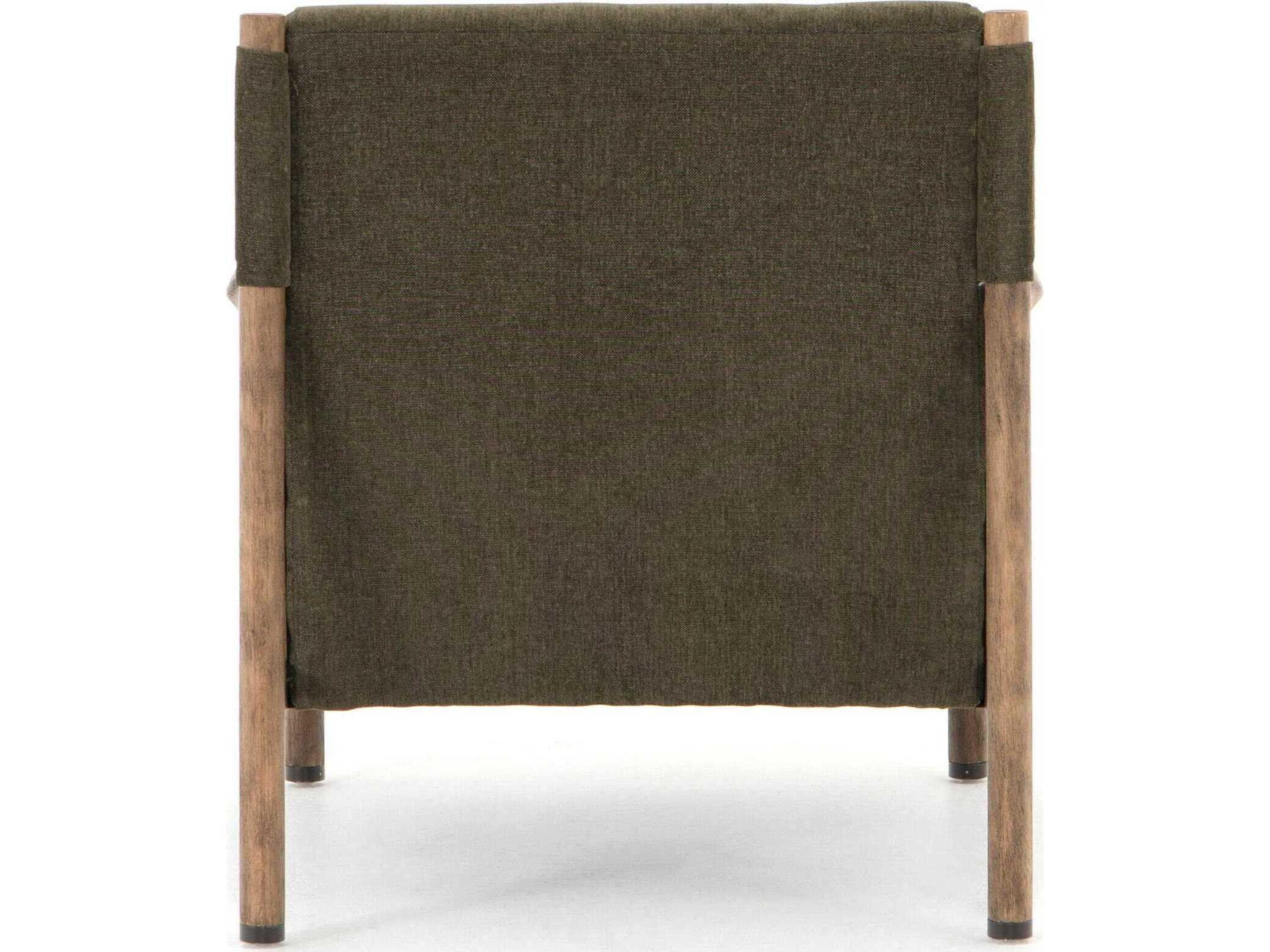 Luxecor Globetrotter Kempsey Green Fabric Accent Chair