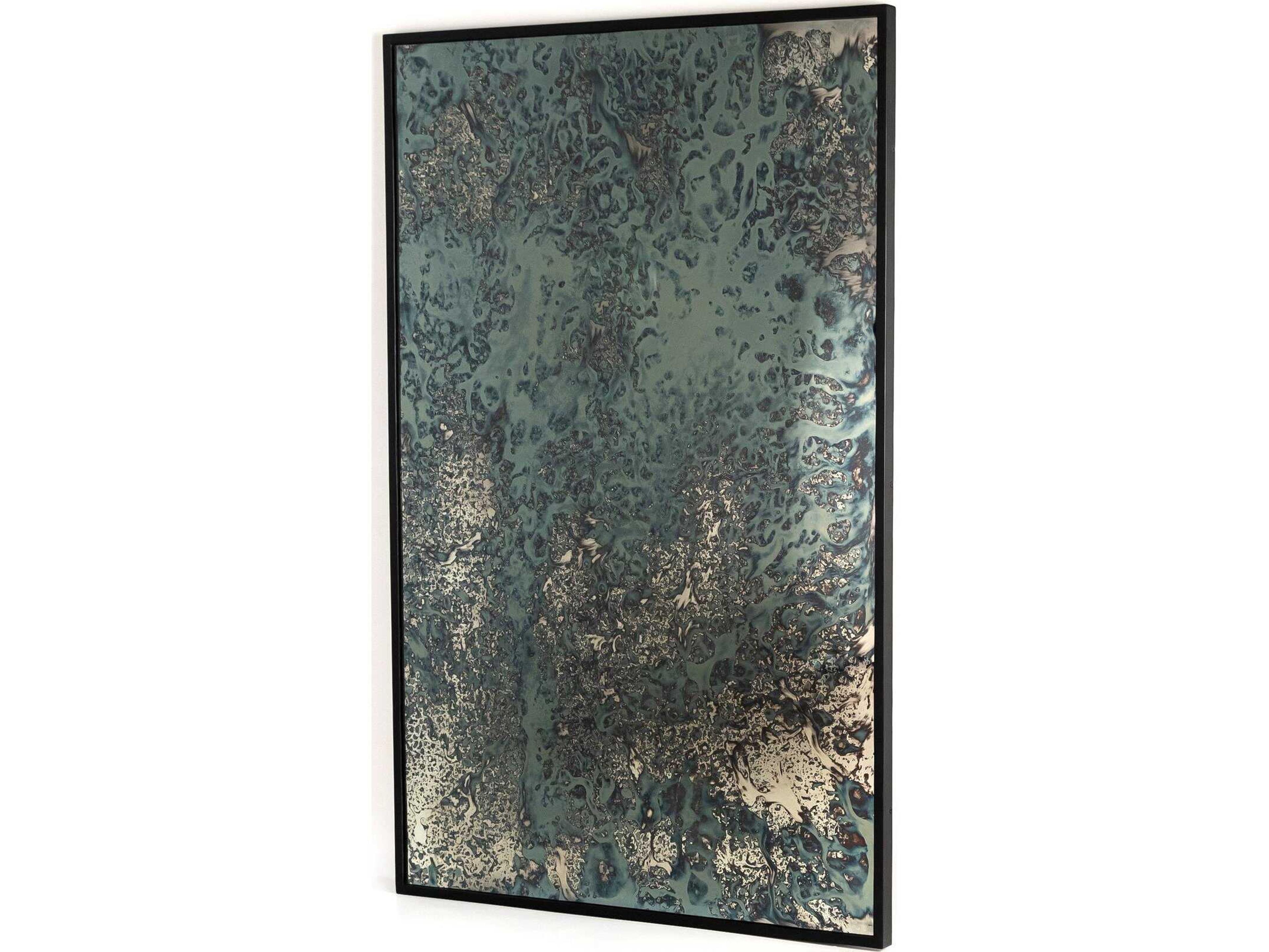 Luxecor Globetrotter Acid Wash Floor Mirror